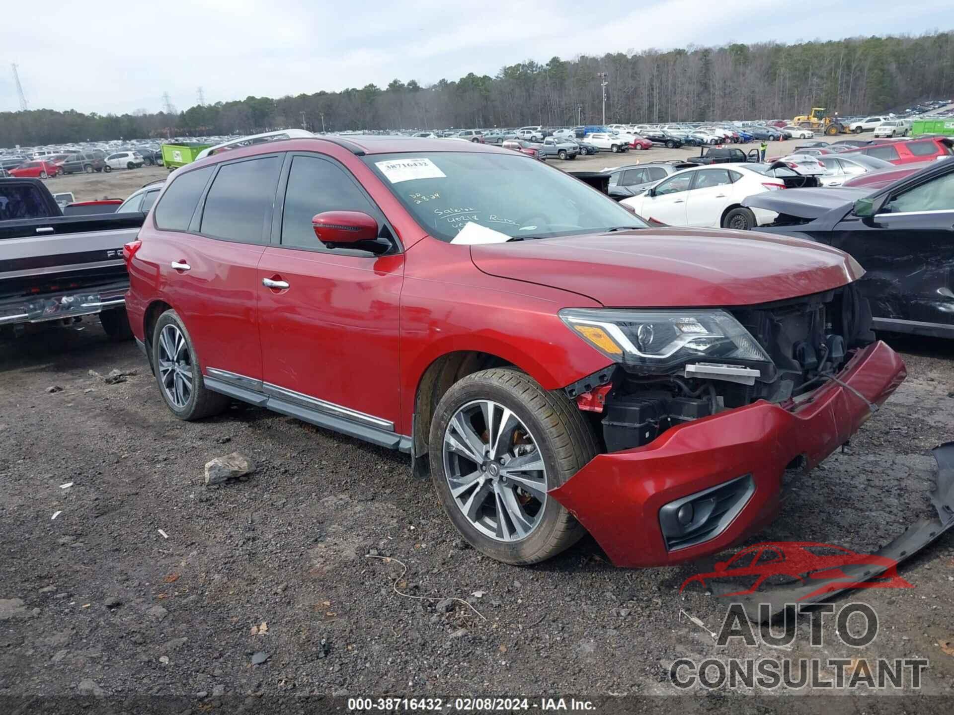 NISSAN PATHFINDER 2017 - 5N1DR2MN1HC614019