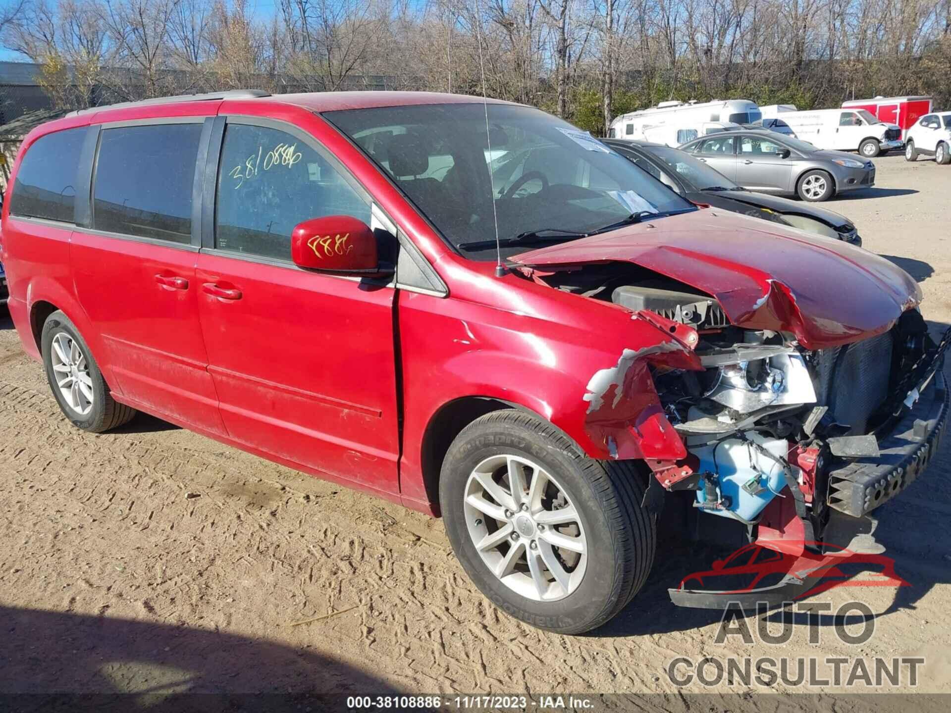 DODGE GRAND CARAVAN 2016 - 2C4RDGCG4GR273293