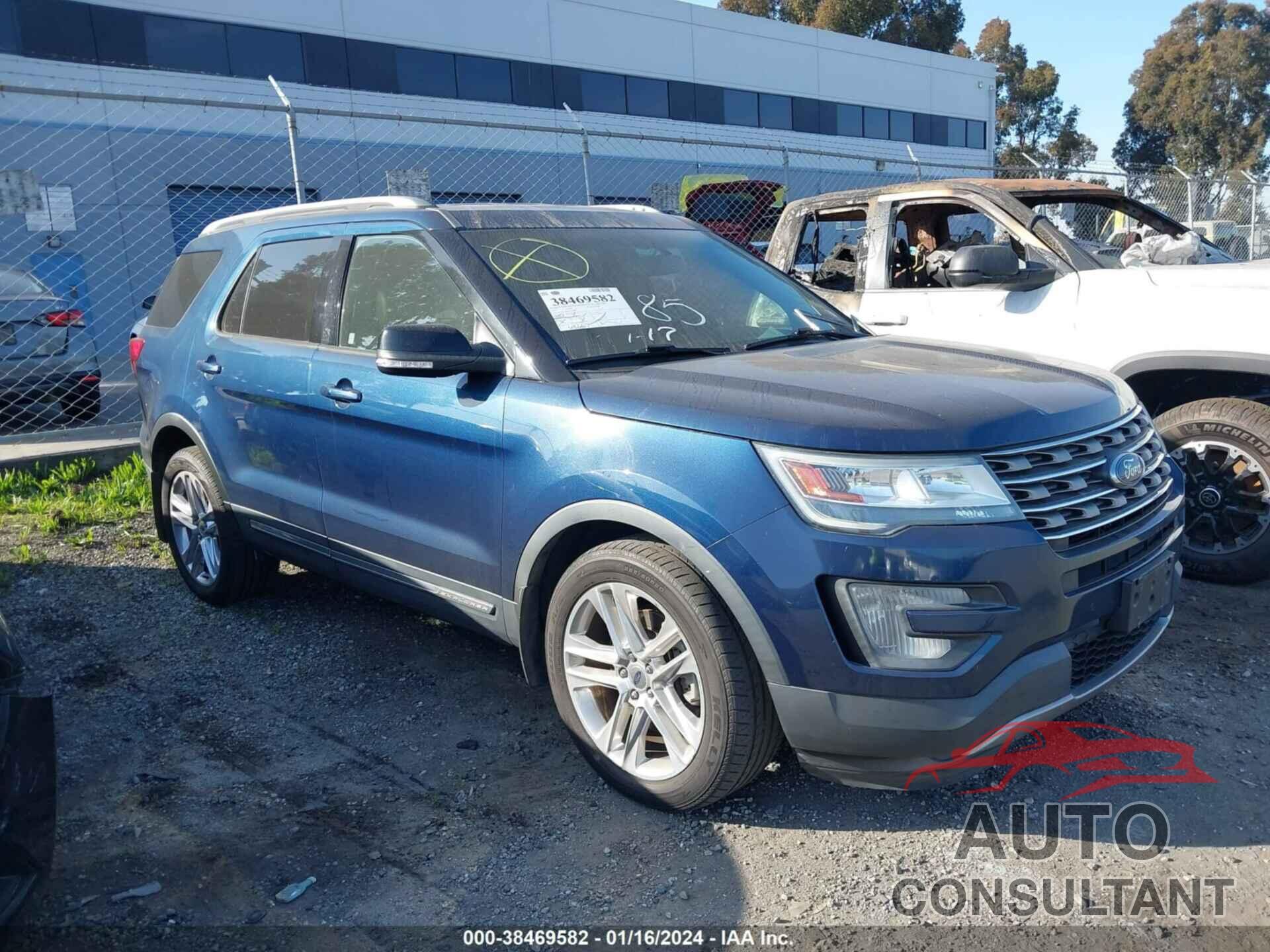 FORD EXPLORER 2017 - 1FM5K7D82HGA93899