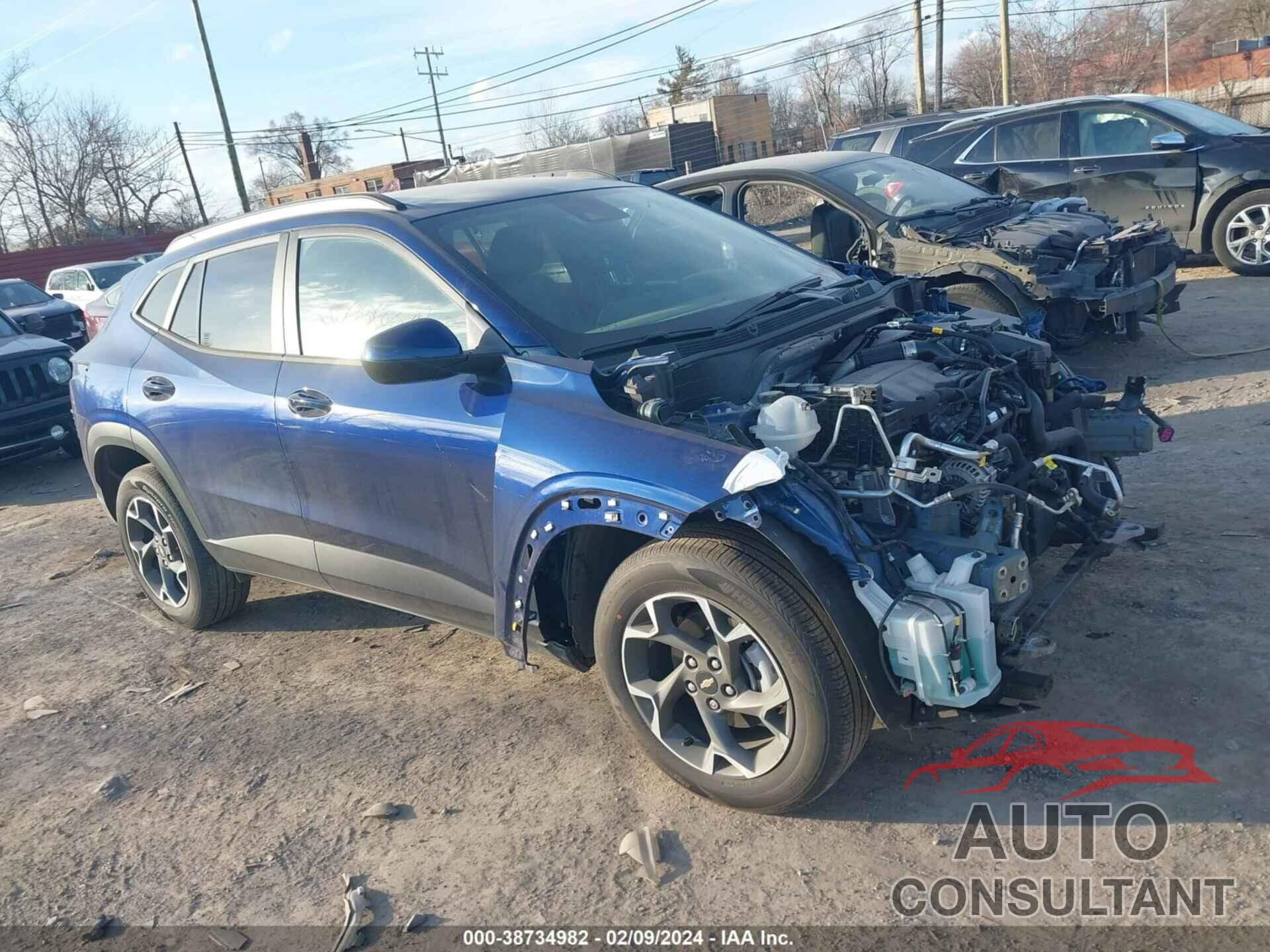 CHEVROLET TRAX 2024 - KL77LHE21RC127119