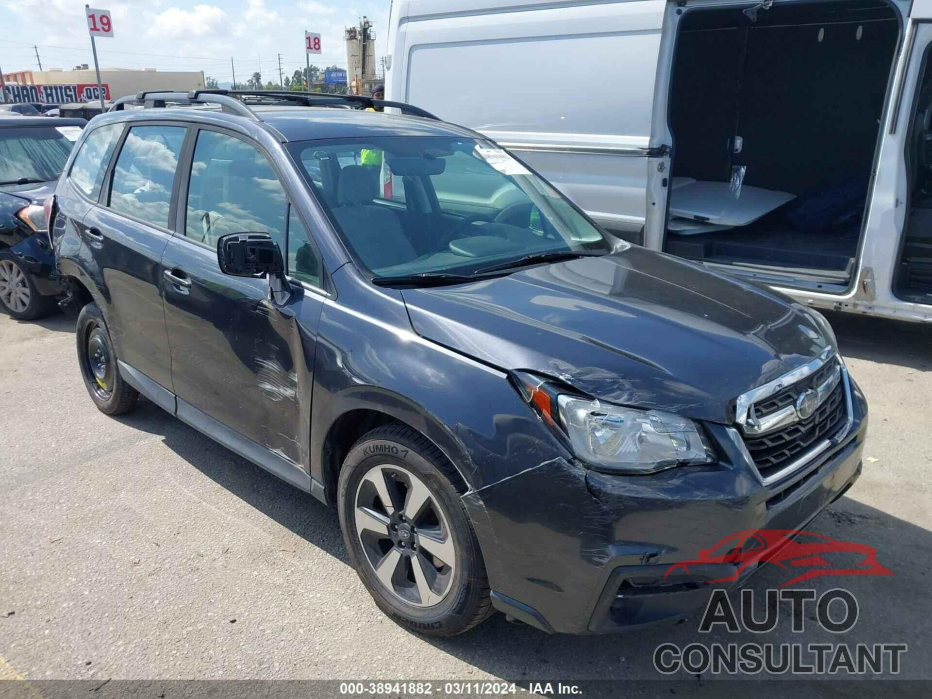 SUBARU FORESTER 2018 - JF2SJABC6JH577722