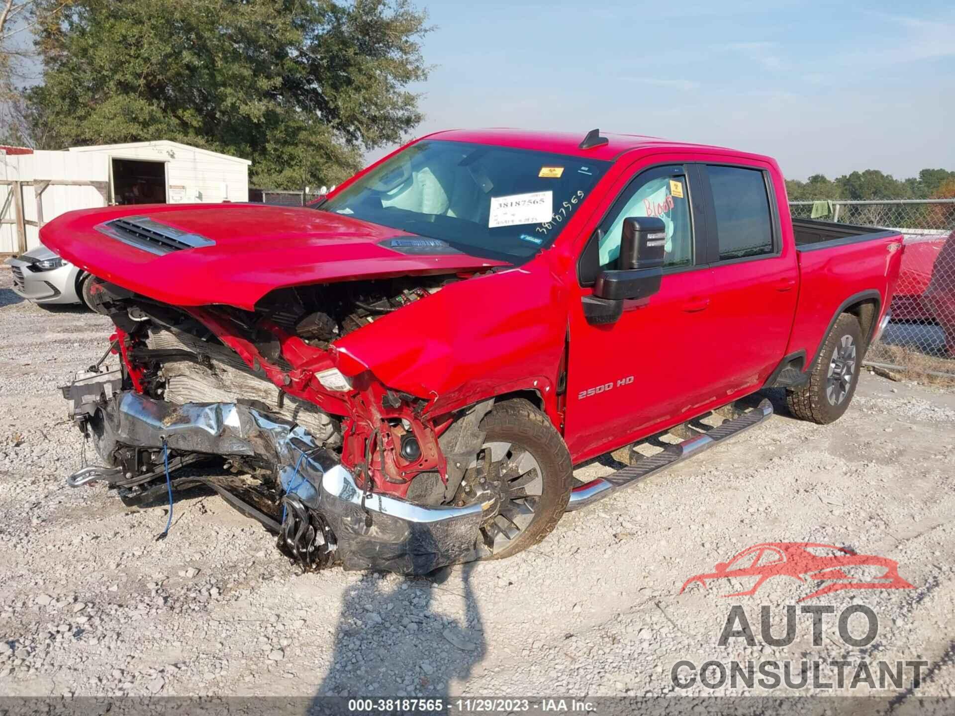 CHEVROLET SILVERADO 2500HD 2021 - 1GC4YNEY1MF156377