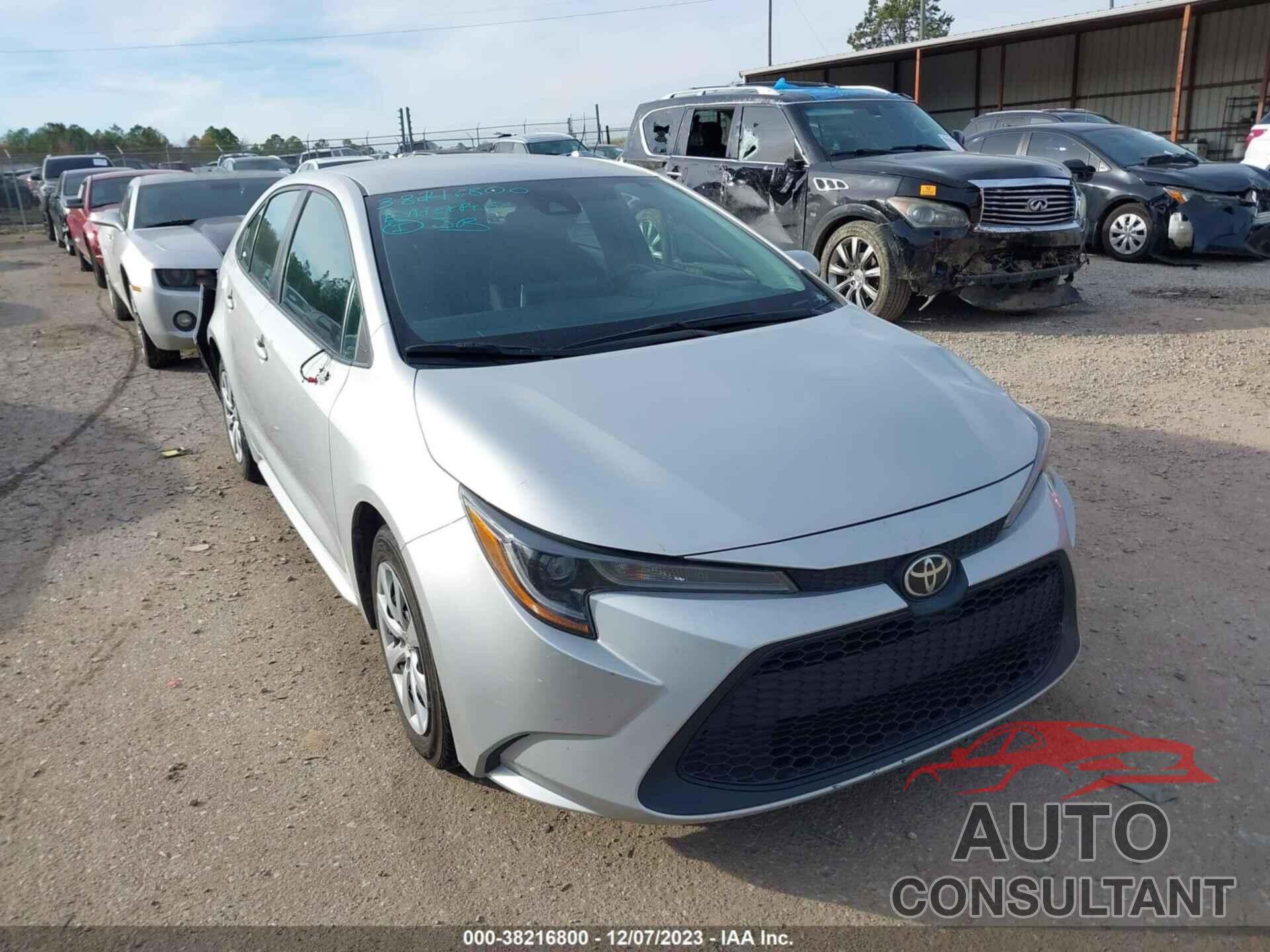 TOYOTA COROLLA 2021 - 5YFEPMAE9MP181579