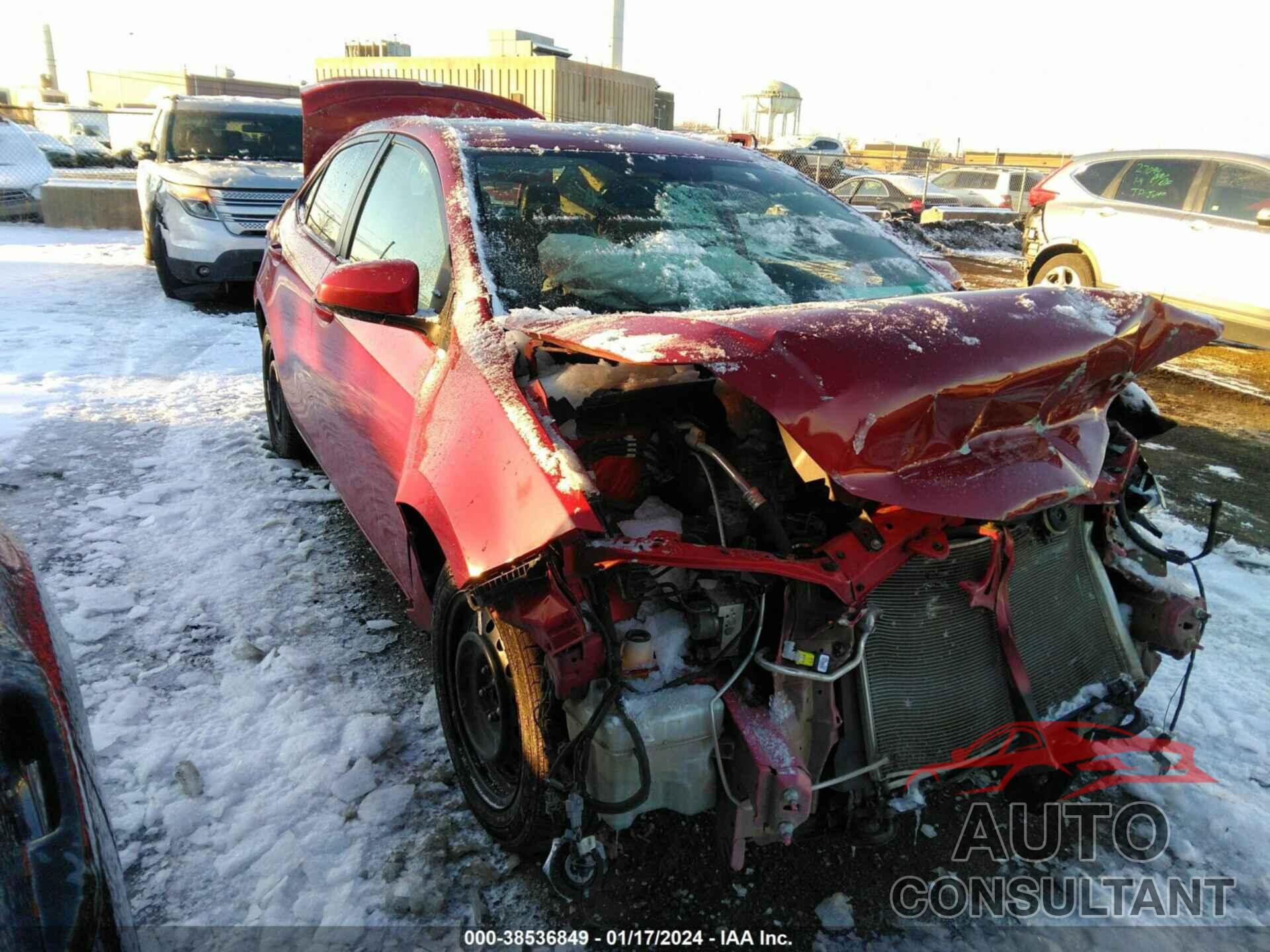 TOYOTA COROLLA 2016 - 5YFBURHE3GP418022