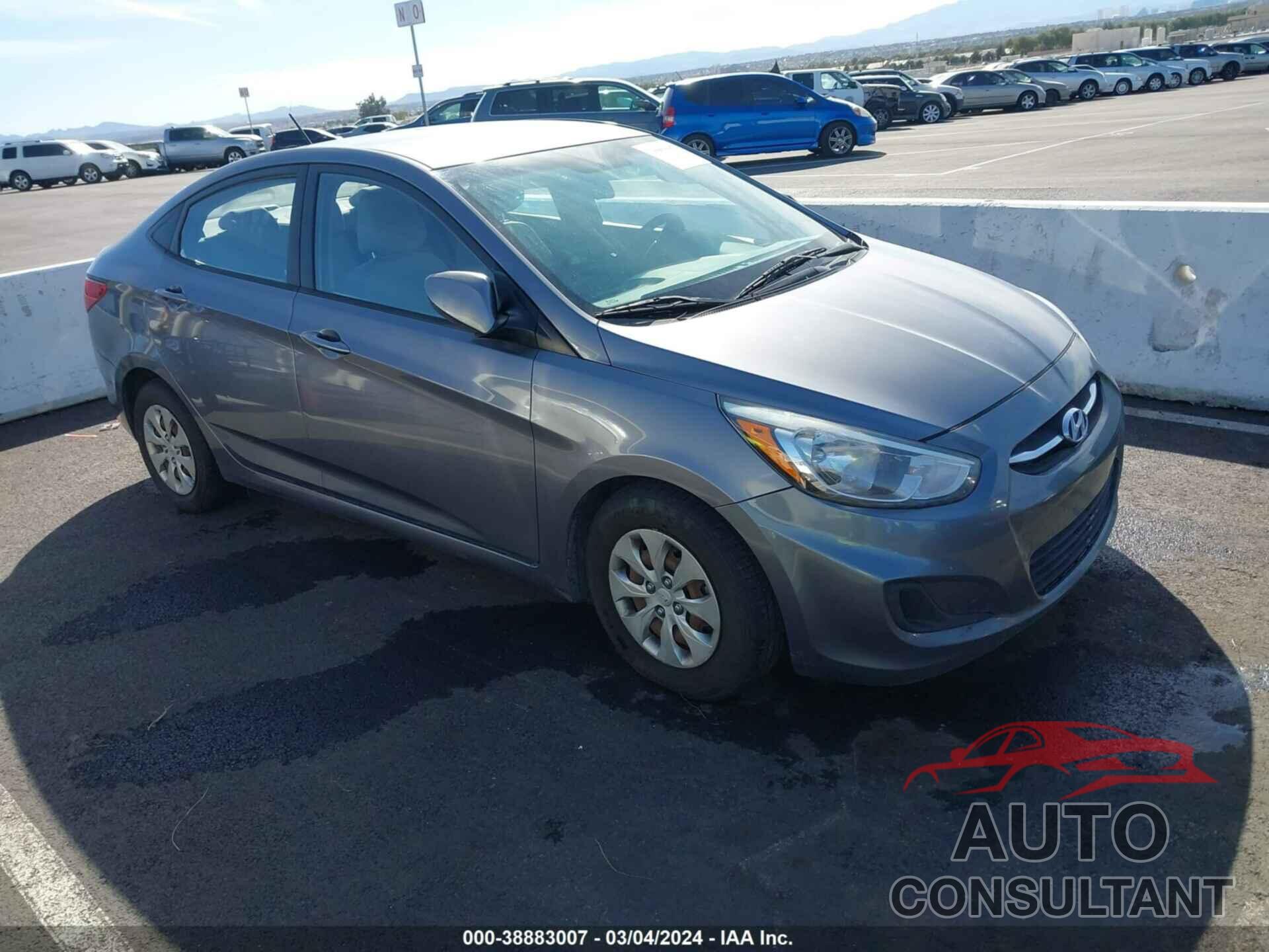 HYUNDAI ACCENT 2016 - KMHCT4AE4GU013712