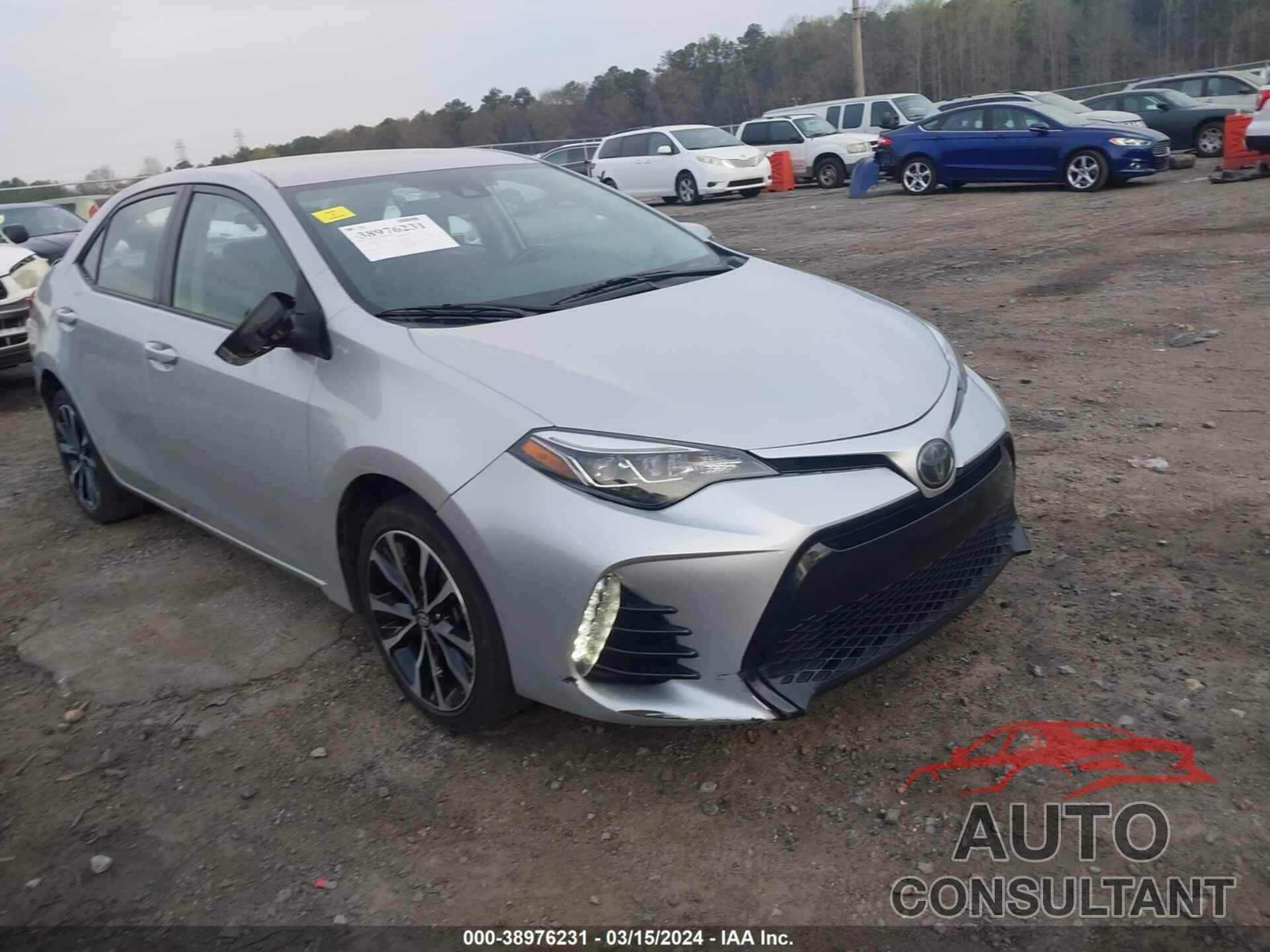 TOYOTA COROLLA 2019 - 5YFBURHEXKP861485