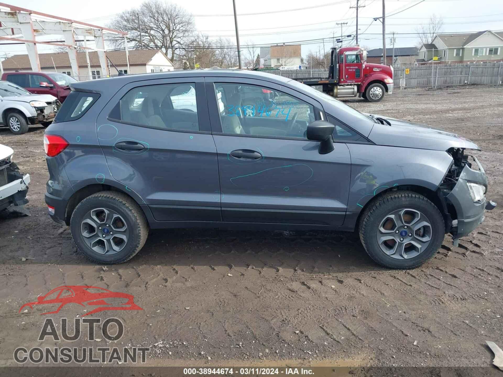 FORD ECOSPORT 2019 - MAJ6S3FL7KC284998