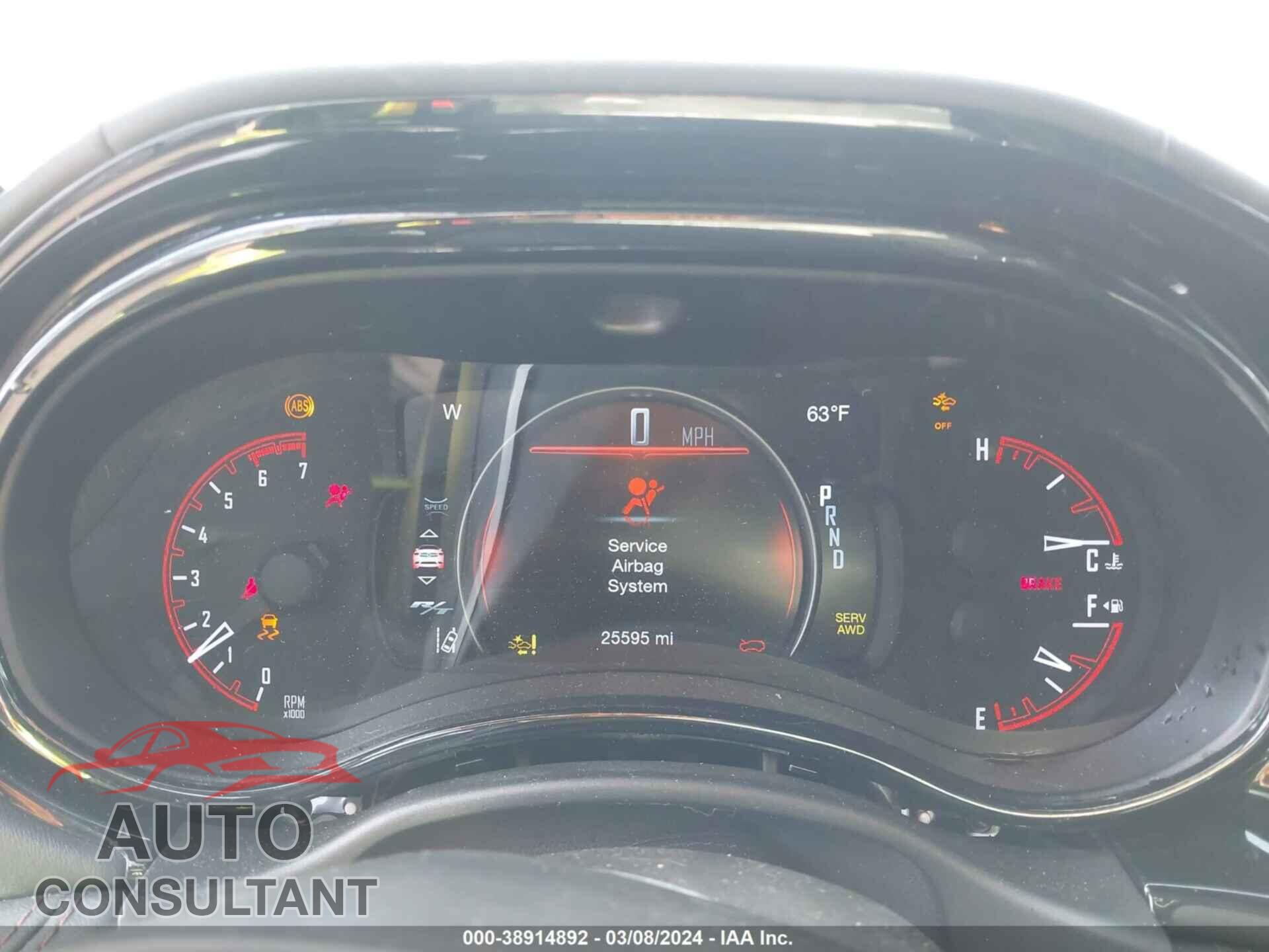 DODGE DURANGO 2022 - 1C4SDJCT5NC107737