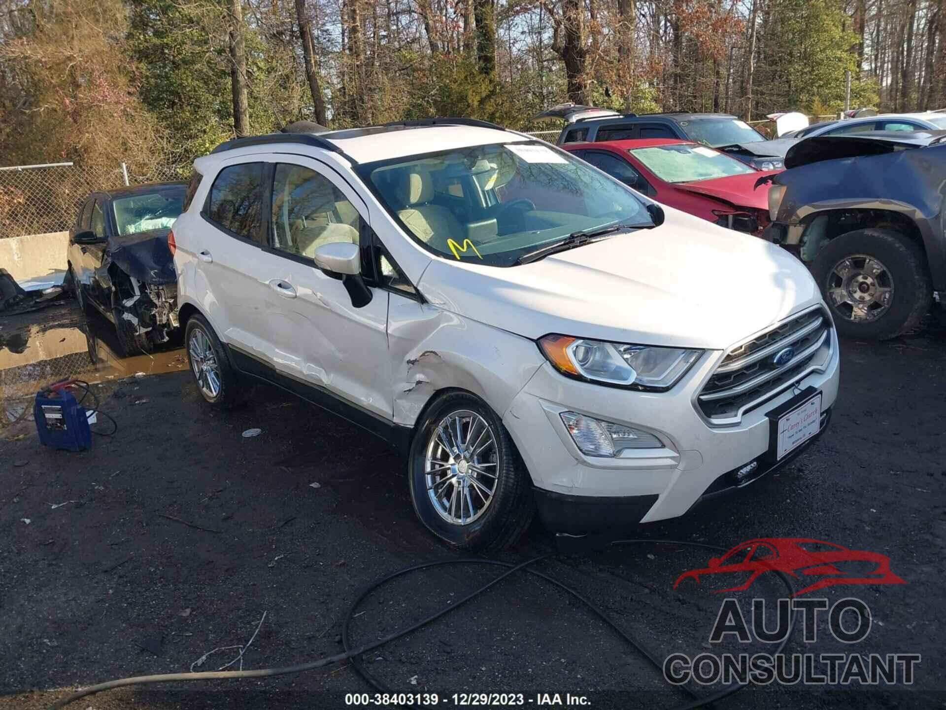 FORD ECOSPORT 2020 - MAJ3S2GE6LC353002