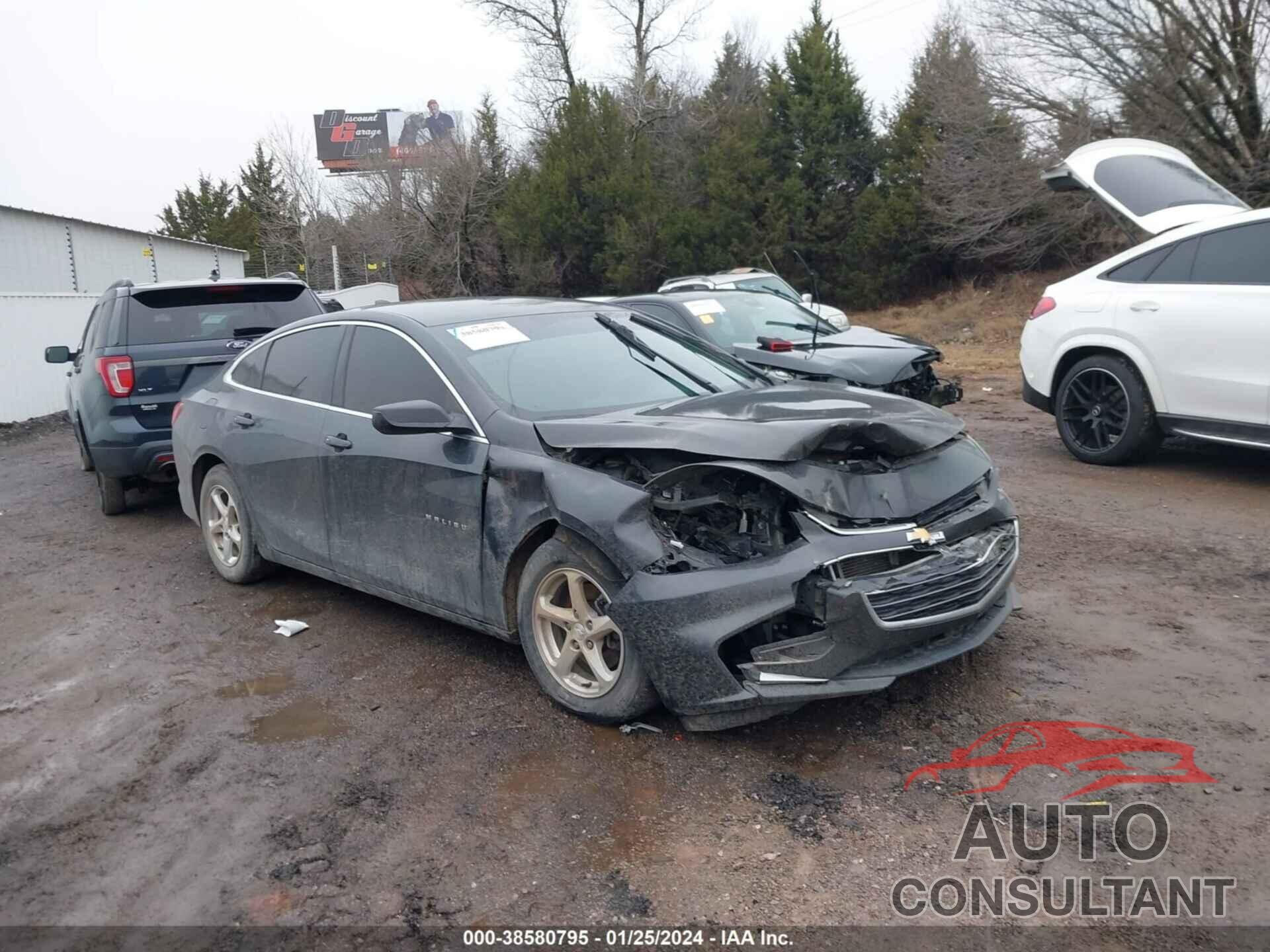 CHEVROLET MALIBU 2017 - 1G1ZB5ST8HF198169