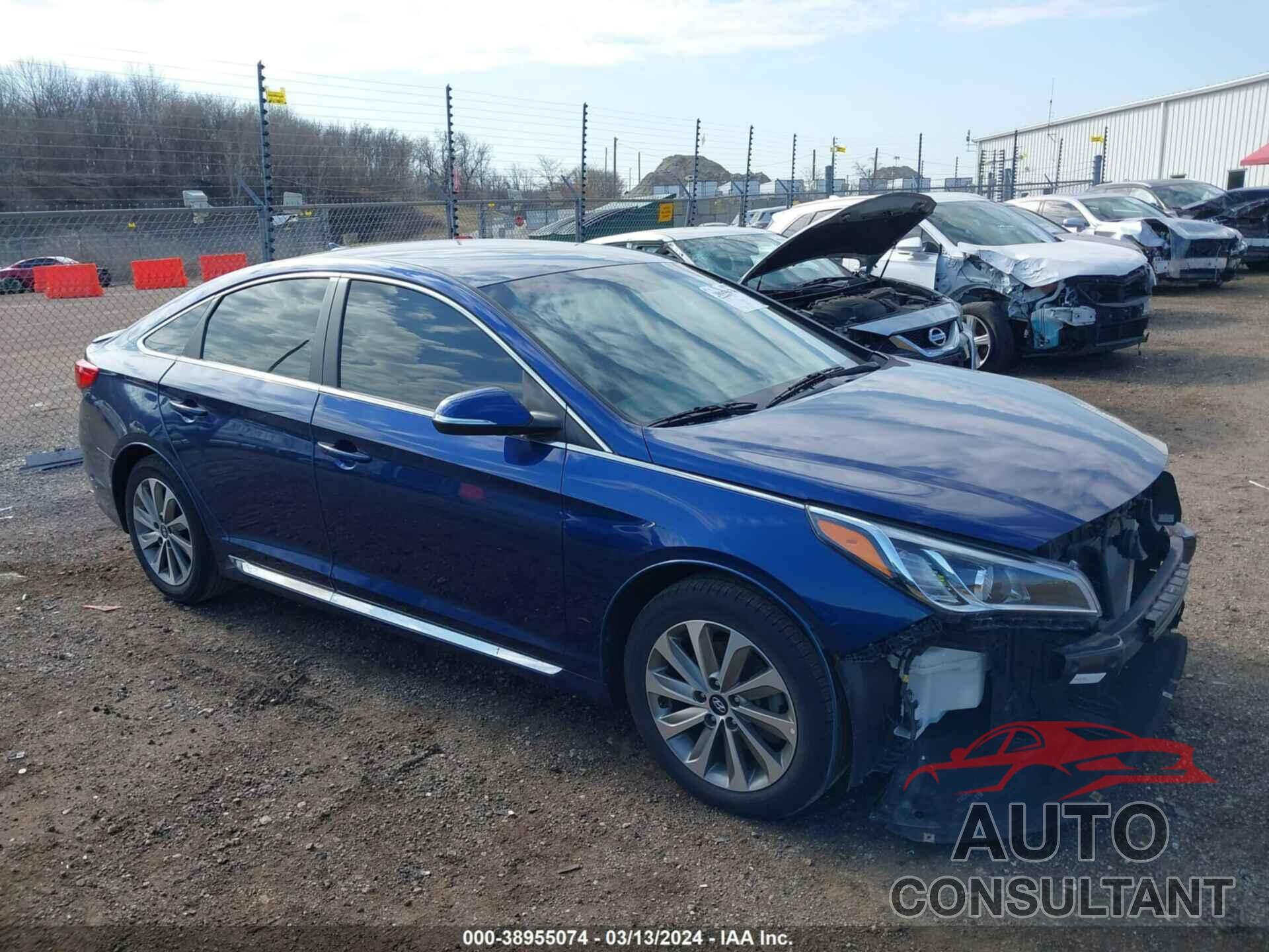 HYUNDAI SONATA 2017 - 5NPE34AF1HH480863