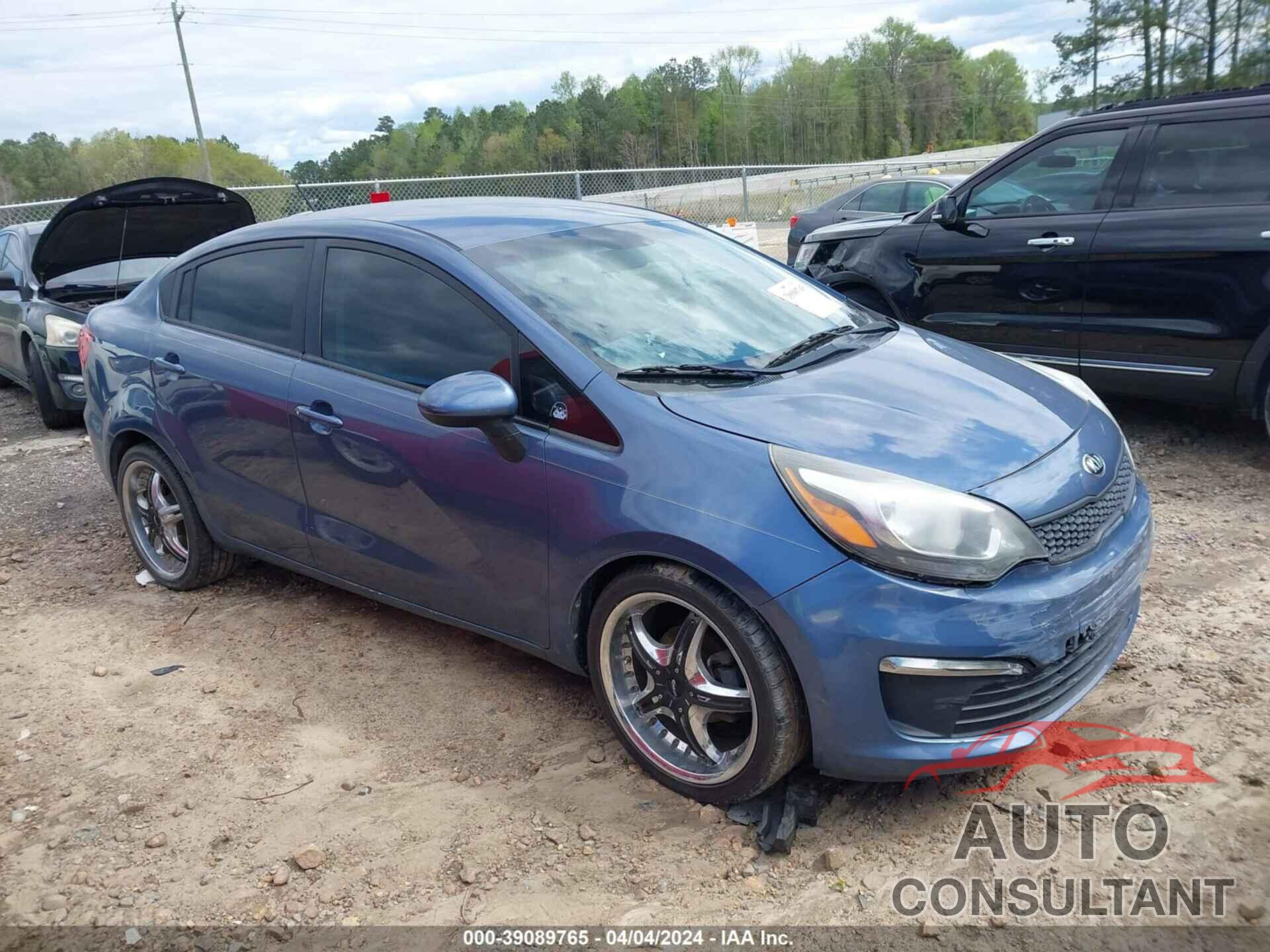 KIA RIO 2016 - KNADM4A34G6660360