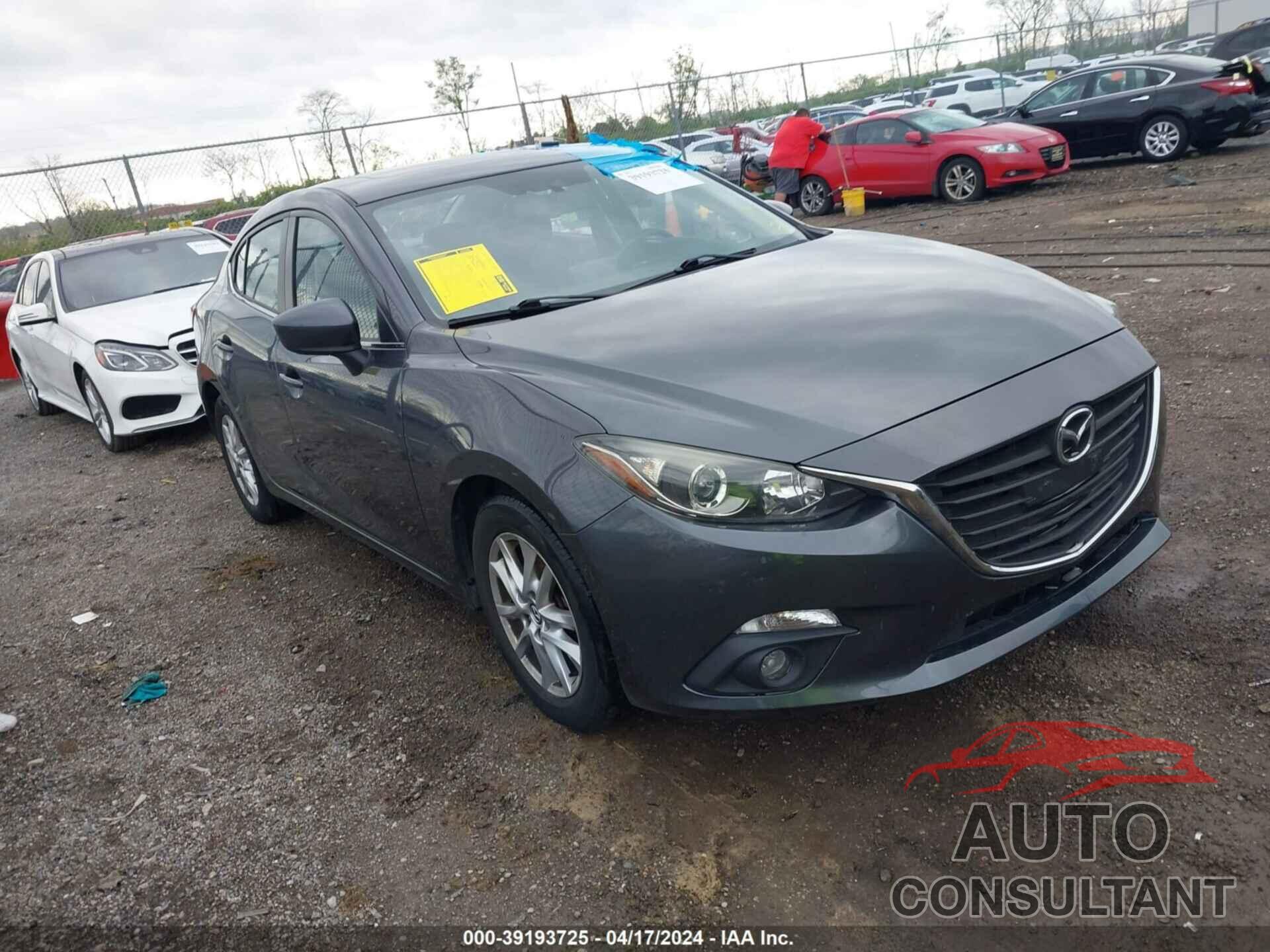 MAZDA MAZDA3 2016 - JM1BM1W73G1314267