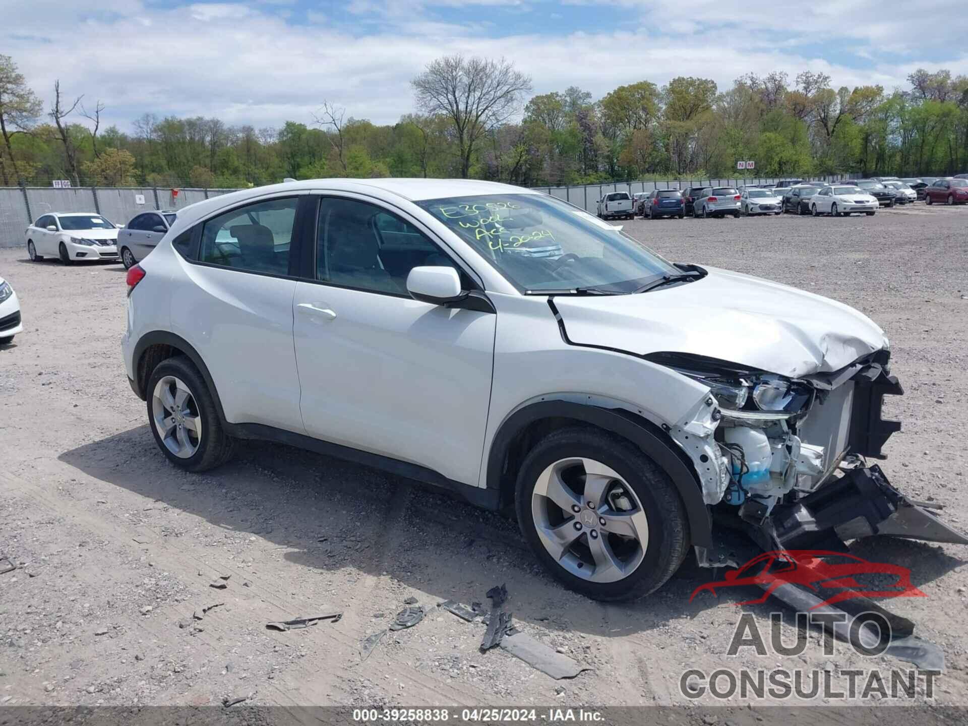 HONDA HR-V 2022 - 3CZRU6H37NM714283