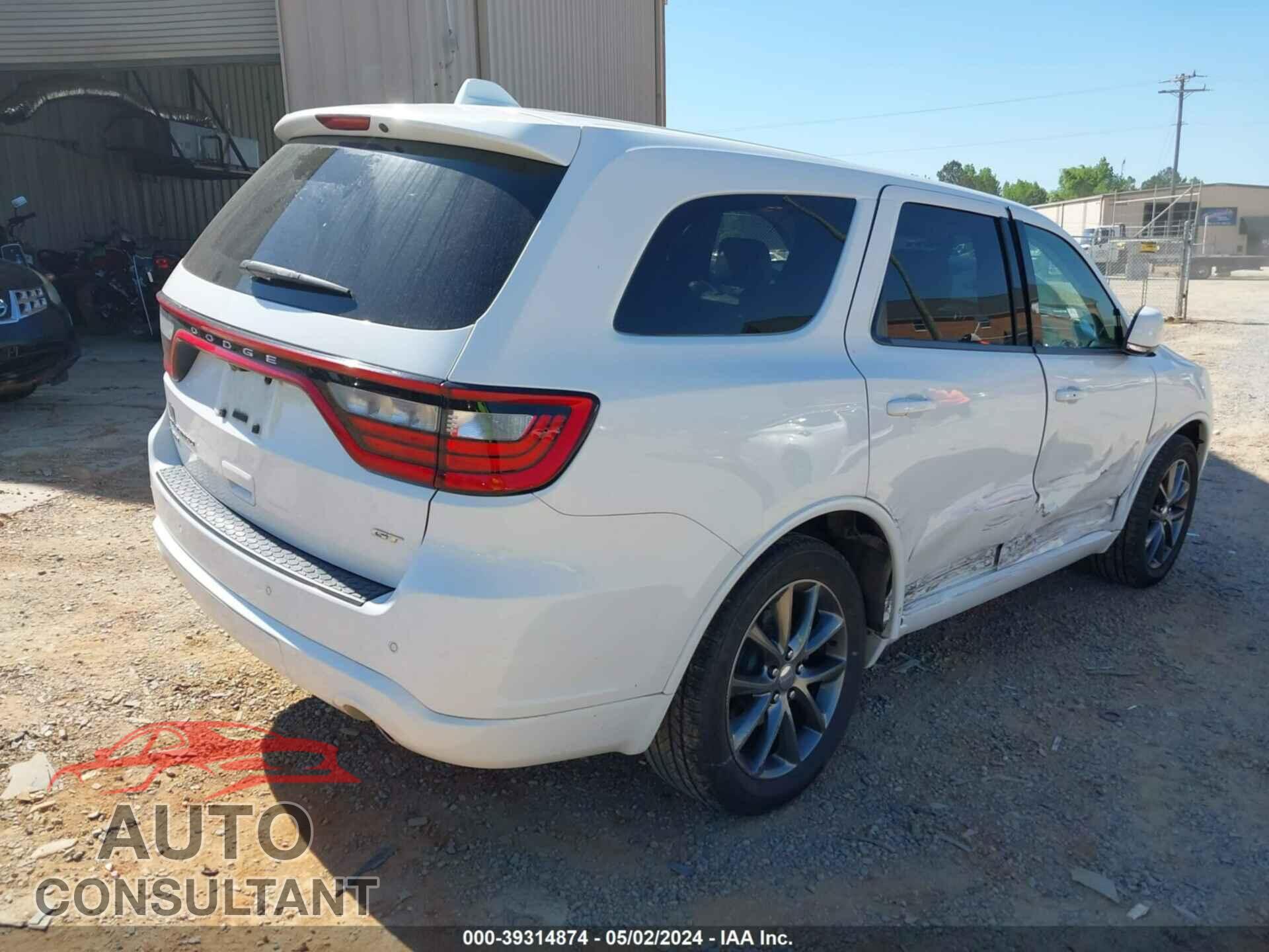 DODGE DURANGO 2017 - 1C4RDJDG3HC847968