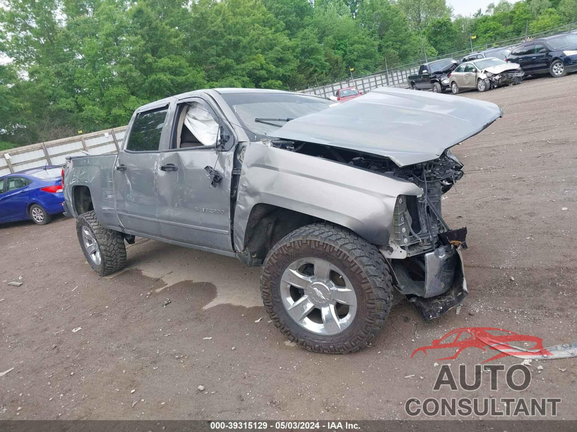 CHEVROLET SILVERADO 1500 2017 - 3GCUKREC8HG362636