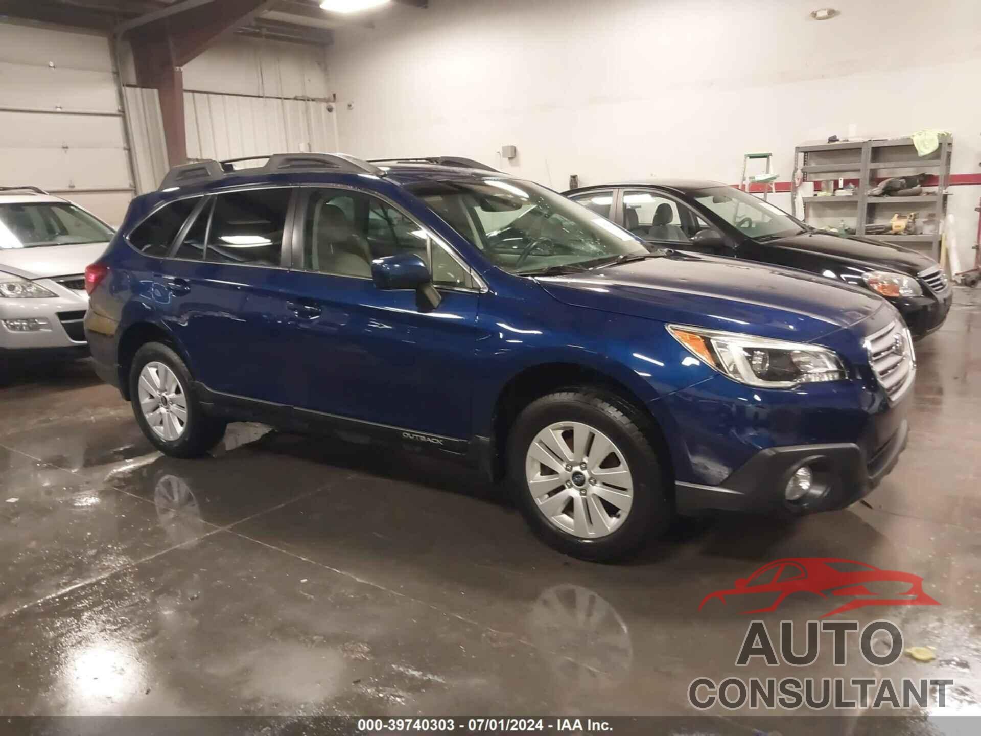 SUBARU OUTBACK 2016 - 4S4BSBCC0G3344923