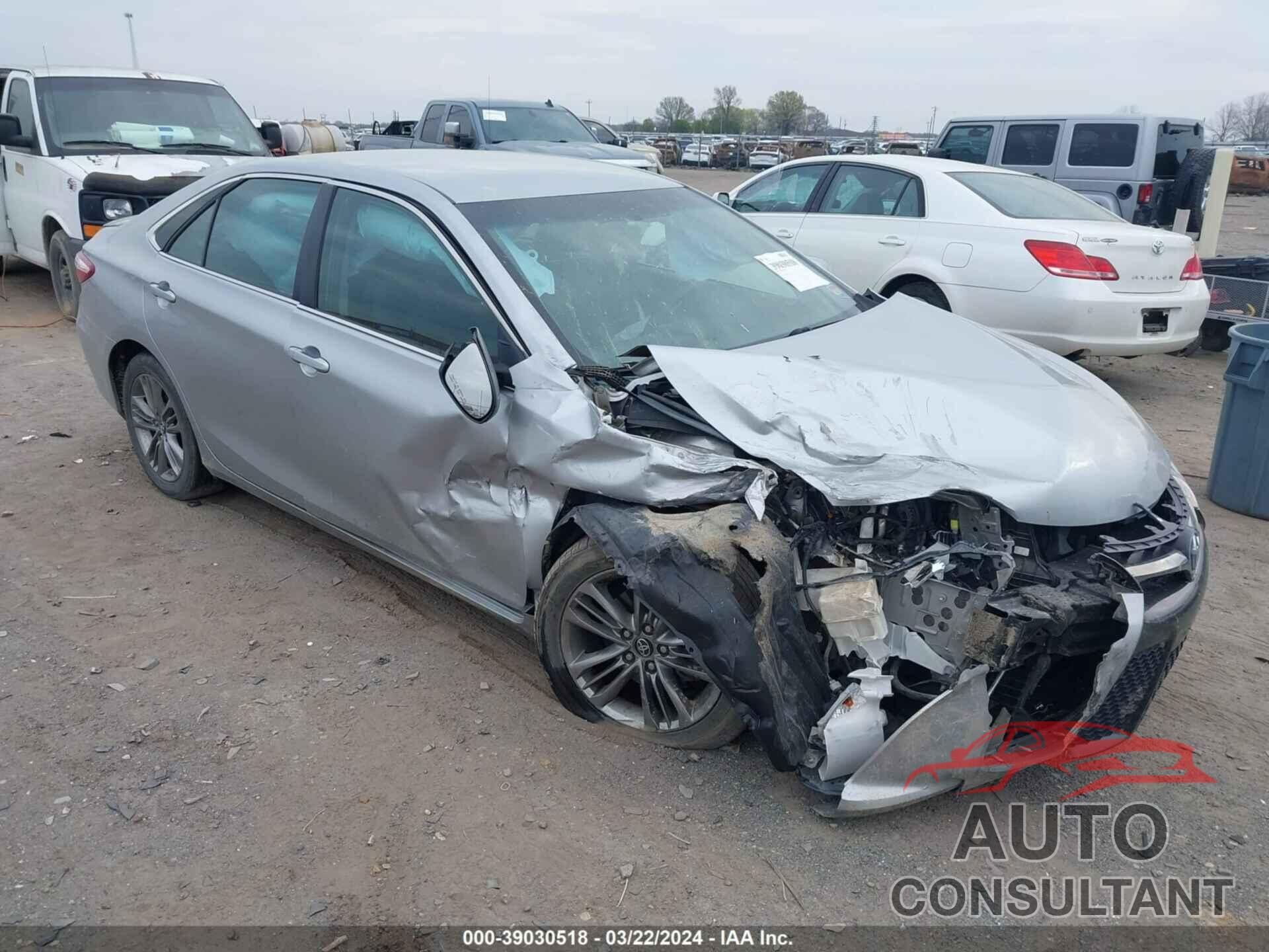 TOYOTA CAMRY 2017 - 4T1BF1FK8HU429778