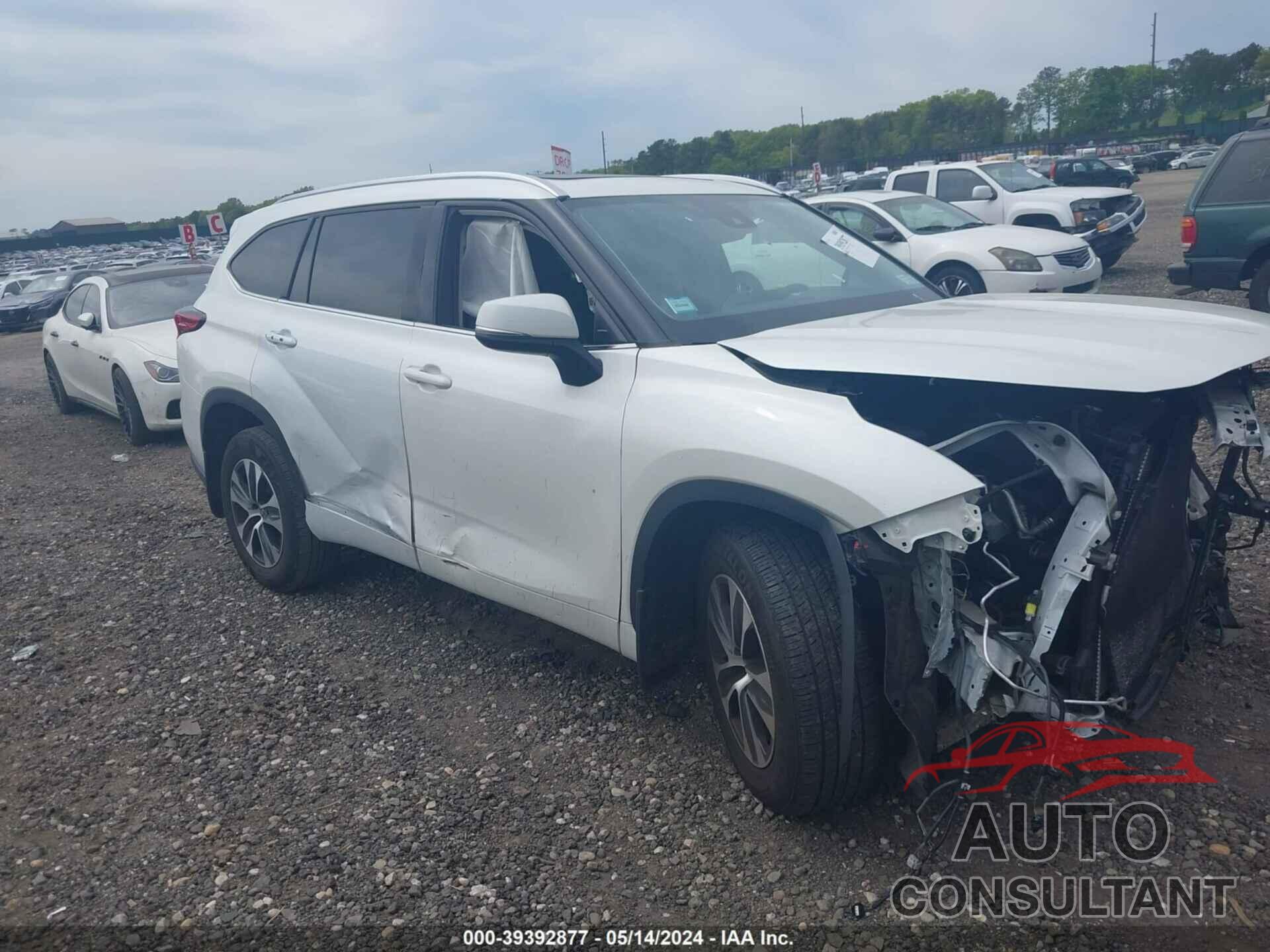 TOYOTA HIGHLANDER 2020 - 5TDGZRBHXLS052586