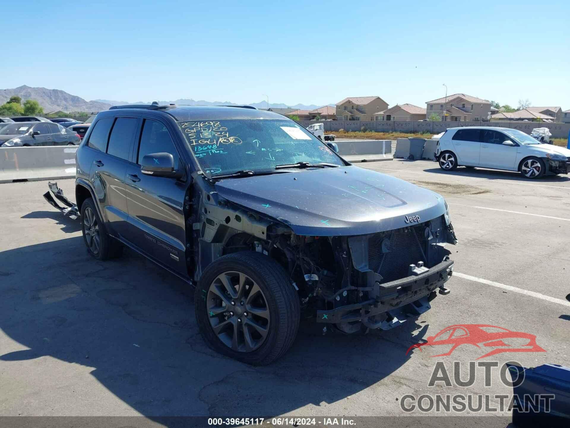 JEEP GRAND CHEROKEE 2016 - 1C4RJEBG7GC351802