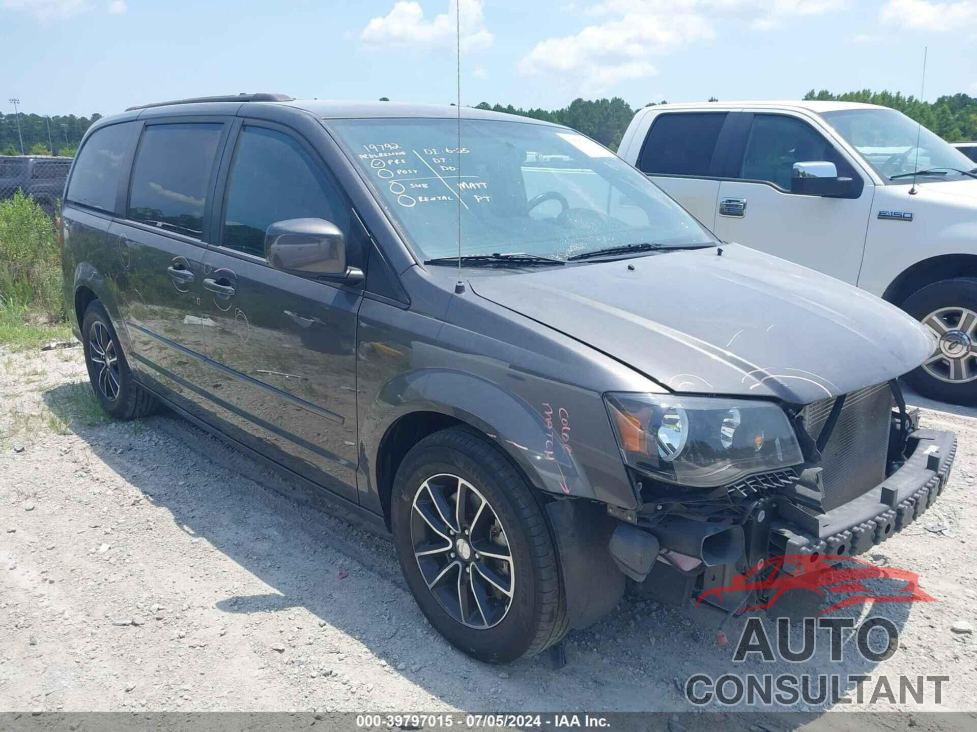 DODGE GRAND CARAVAN 2017 - 2C4RDGEG3HR714894