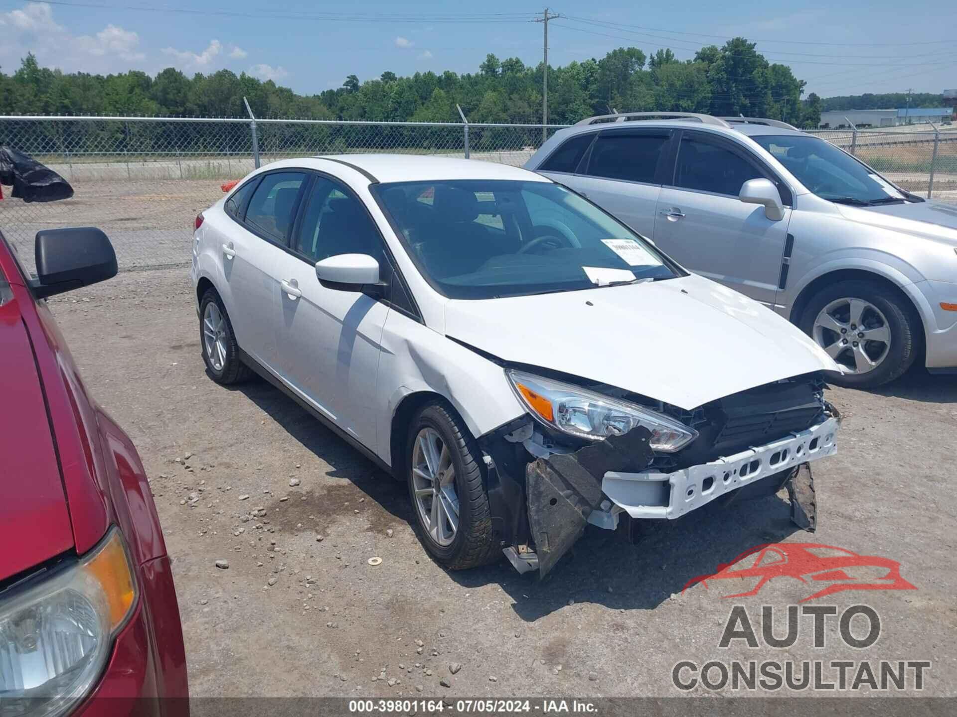 FORD FOCUS 2018 - 1FADP3F22JL262289