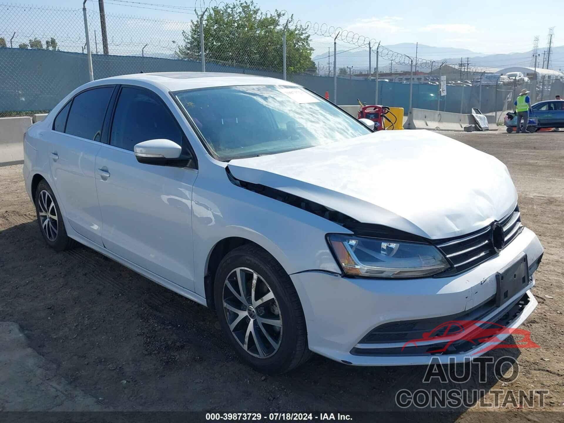 VOLKSWAGEN JETTA 2017 - 3VWDB7AJ8HM312584