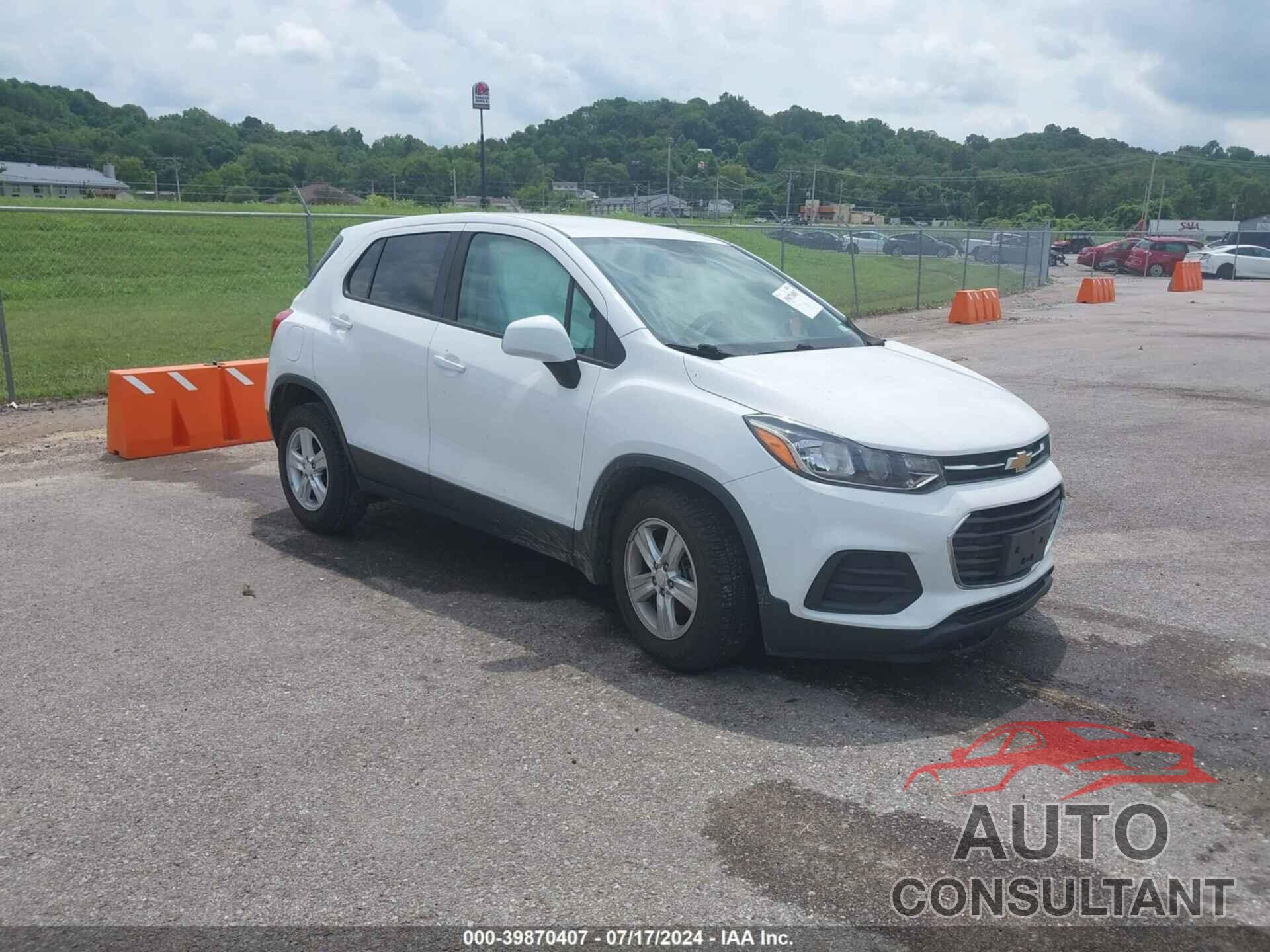 CHEVROLET TRAX 2019 - 3GNCJKSB1KL255046