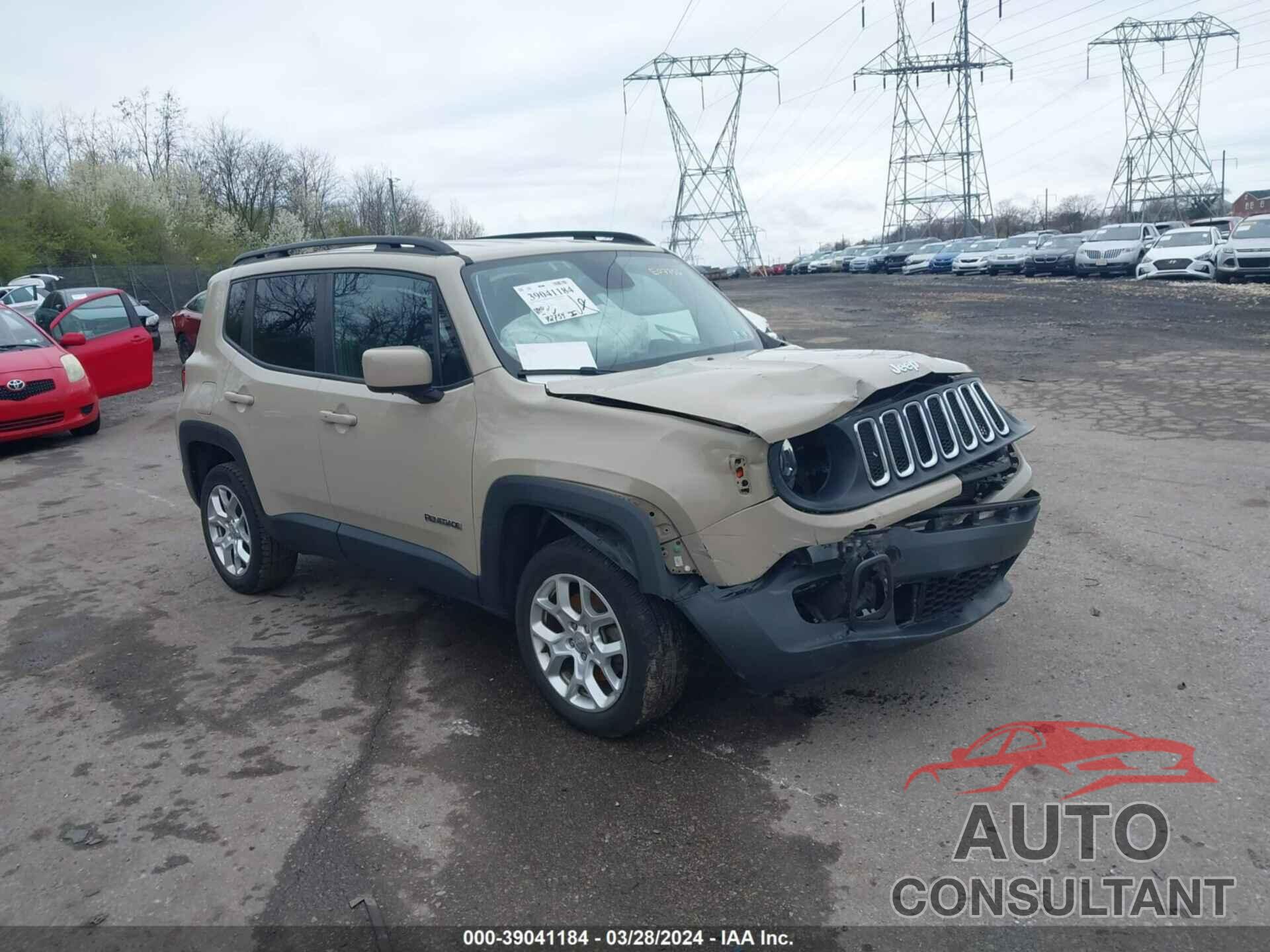 JEEP RENEGADE 2016 - ZACCJBBT4GPE07756