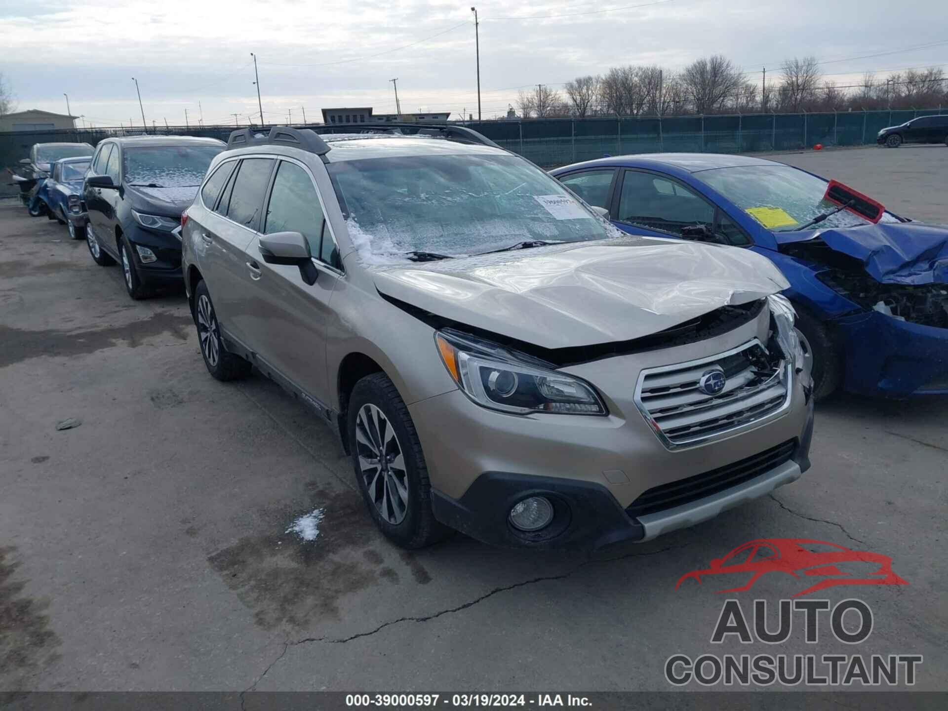 SUBARU OUTBACK 2017 - 4S4BSANC5H3391969