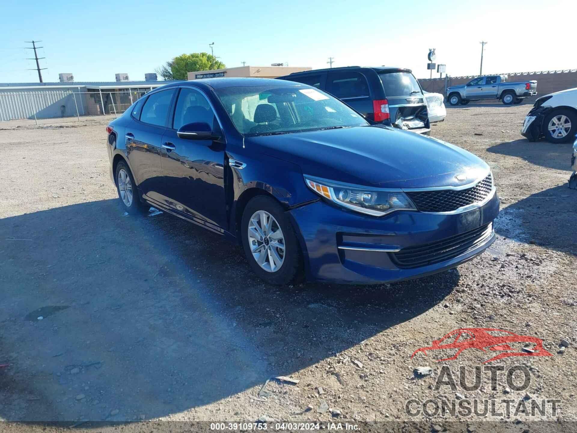 KIA OPTIMA 2018 - 5XXGT4L33JG181405