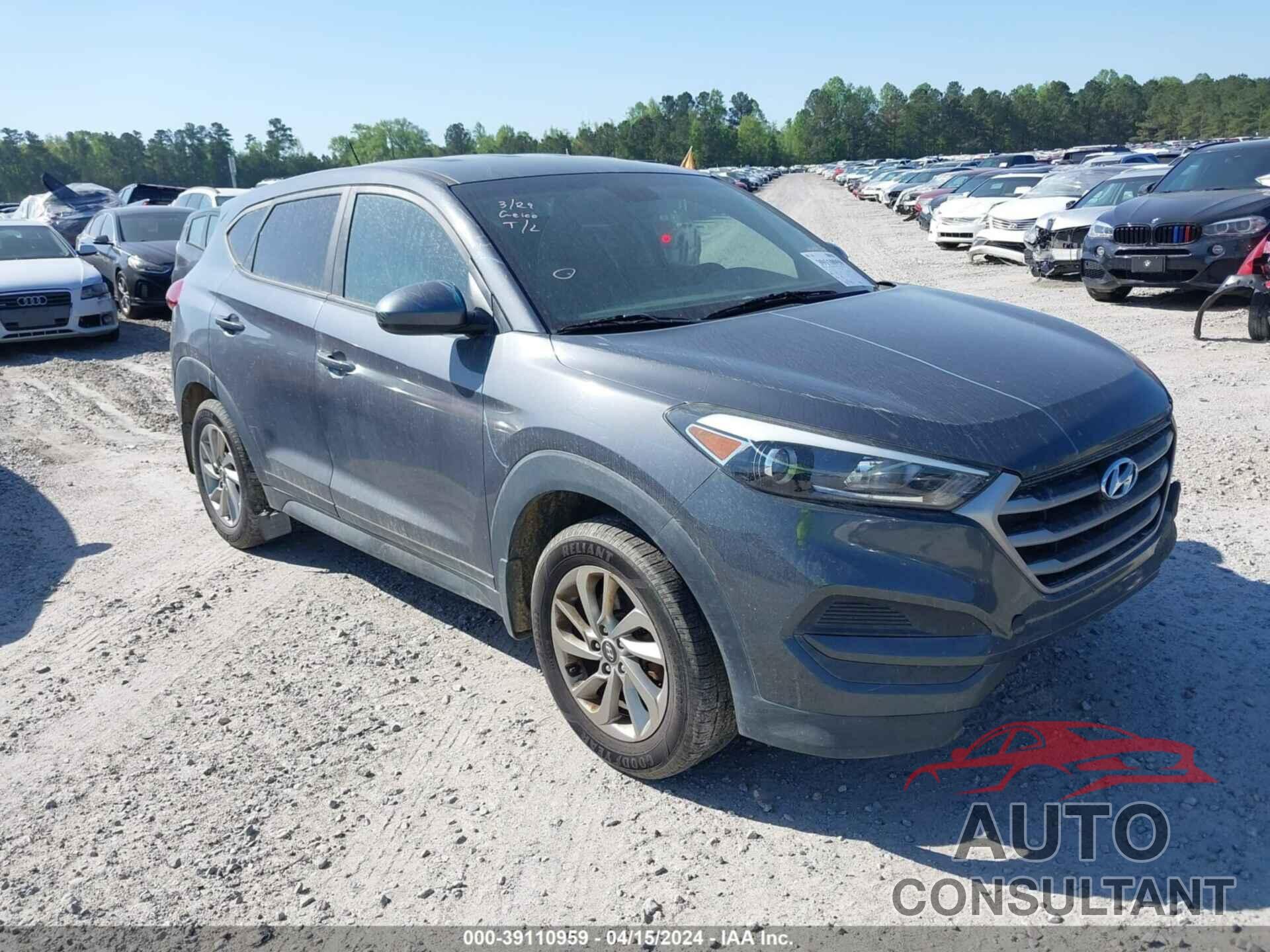 HYUNDAI TUCSON 2018 - KM8J23A43JU836182