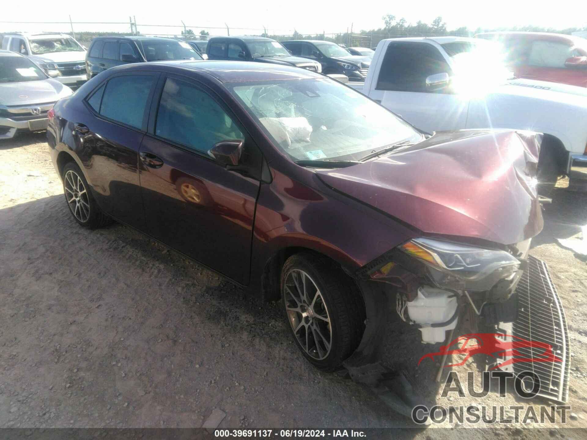 TOYOTA COROLLA 2017 - 5YFBURHE4HP580565