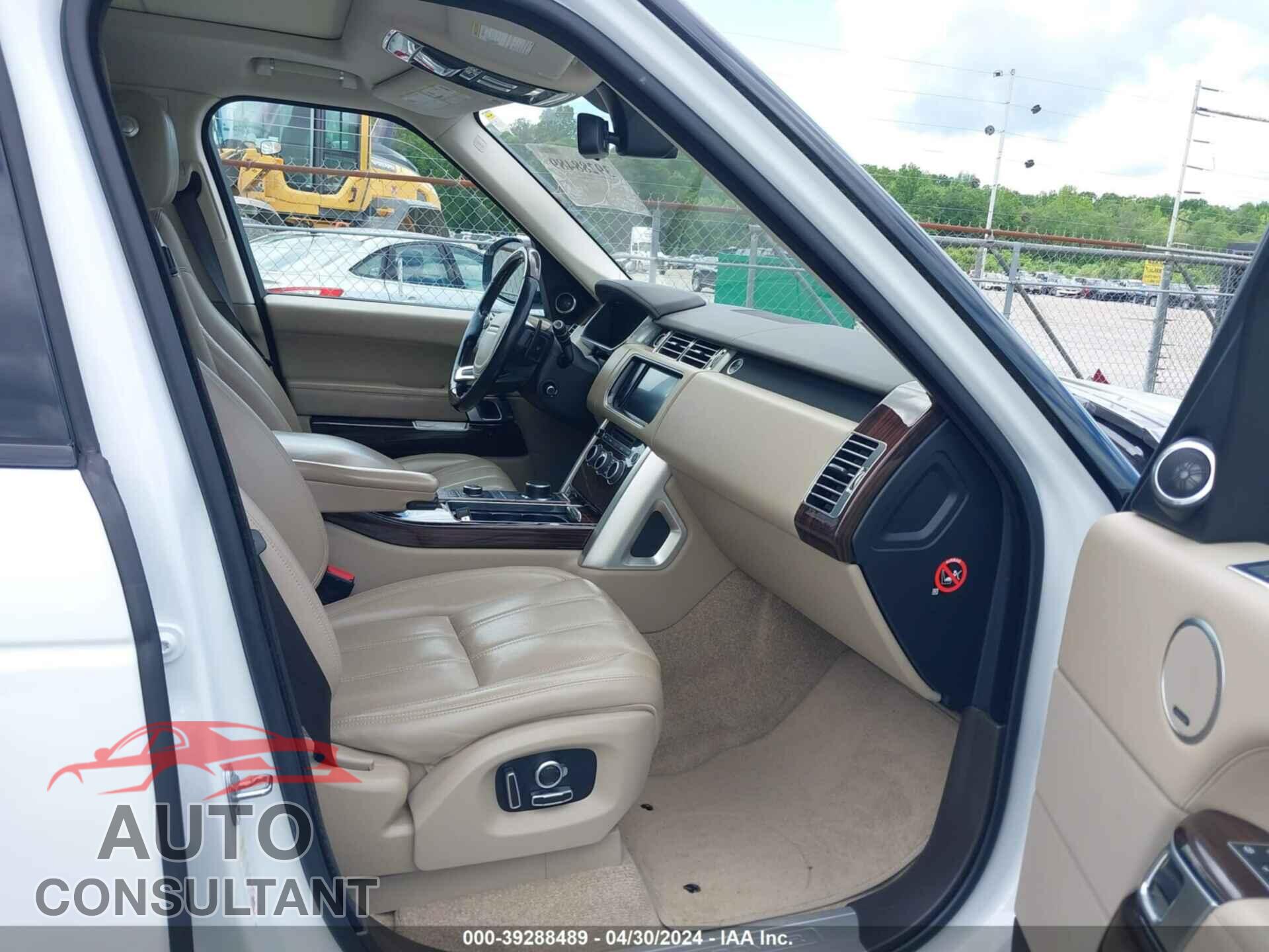 LAND ROVER RANGE ROVER 2016 - SALGS2PF6GA314036