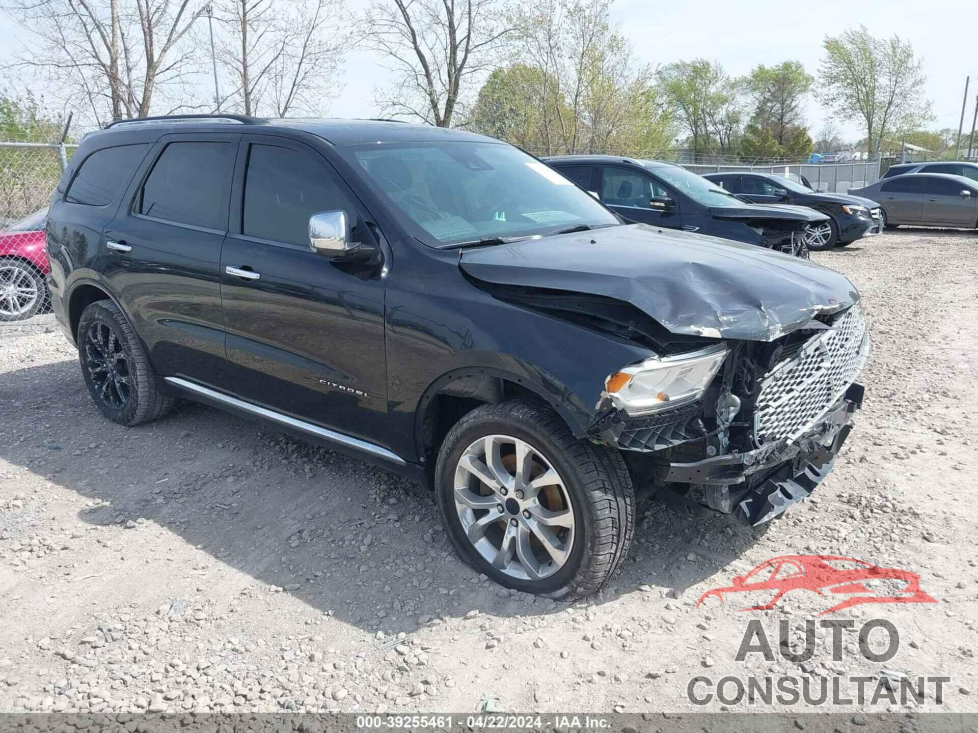 DODGE DURANGO 2017 - 1C4SDJET3HC639313