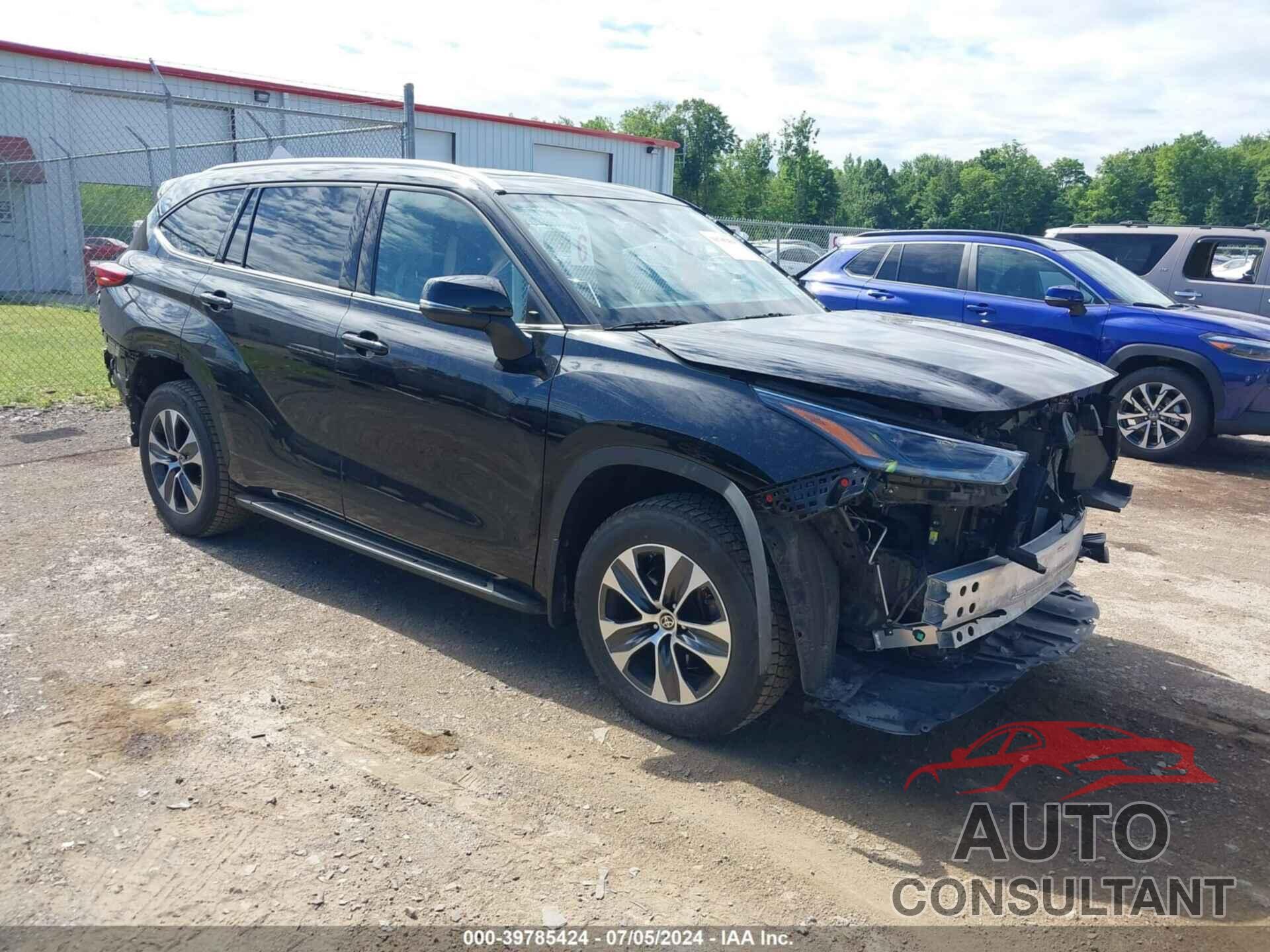 TOYOTA HIGHLANDER 2021 - 5TDHZRBH2MS545930