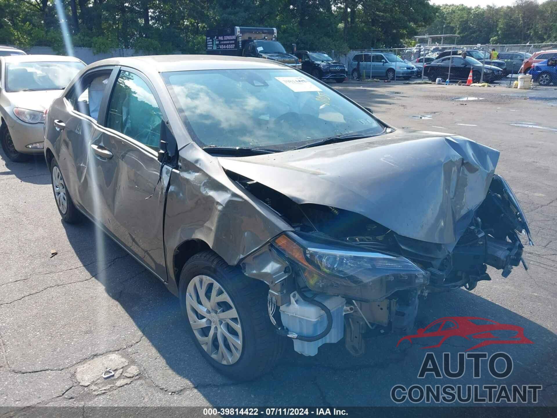 TOYOTA COROLLA 2019 - 2T1BURHE7KC162685