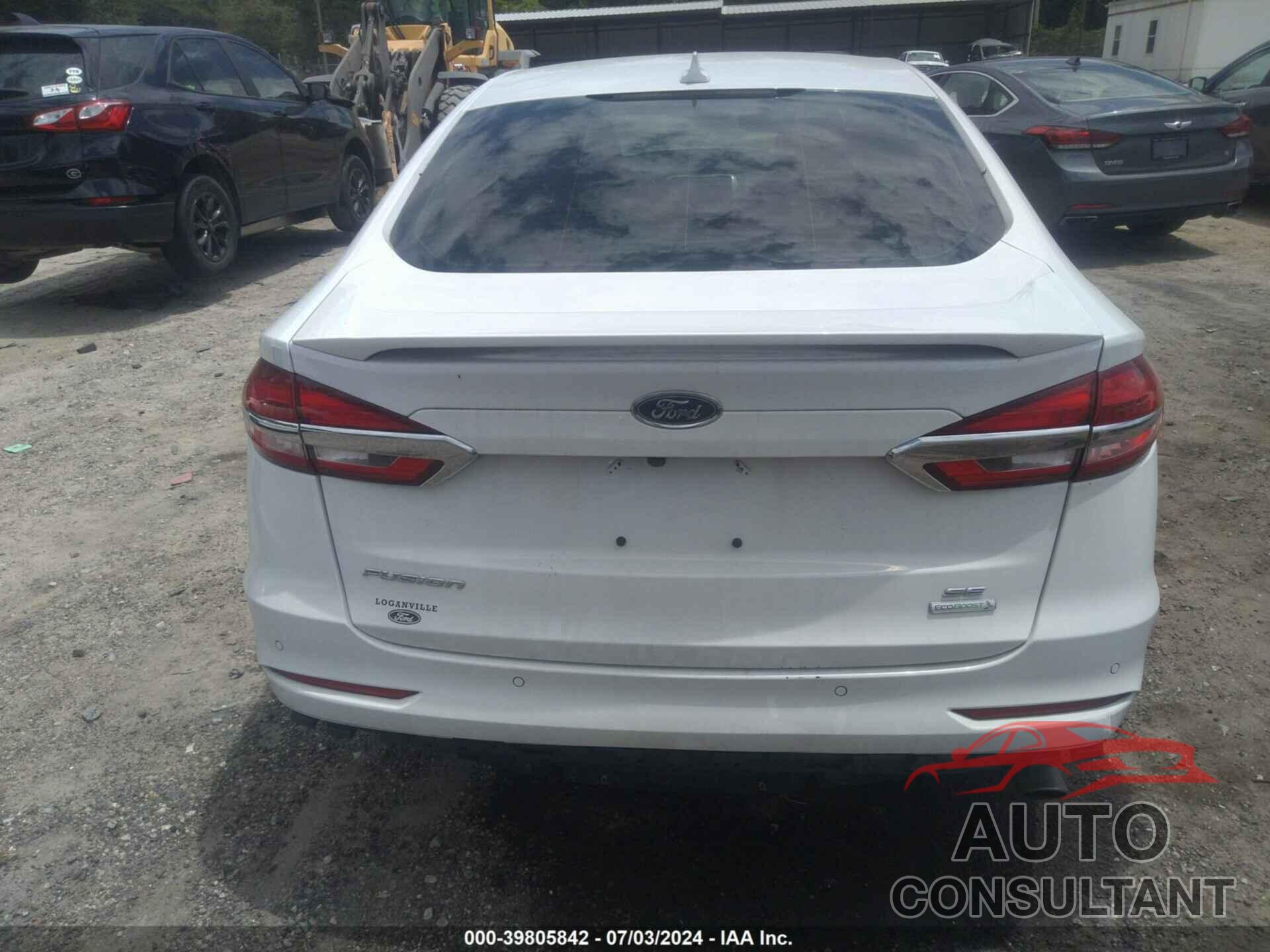FORD FUSION 2019 - 3FA6P0HD9KR245806