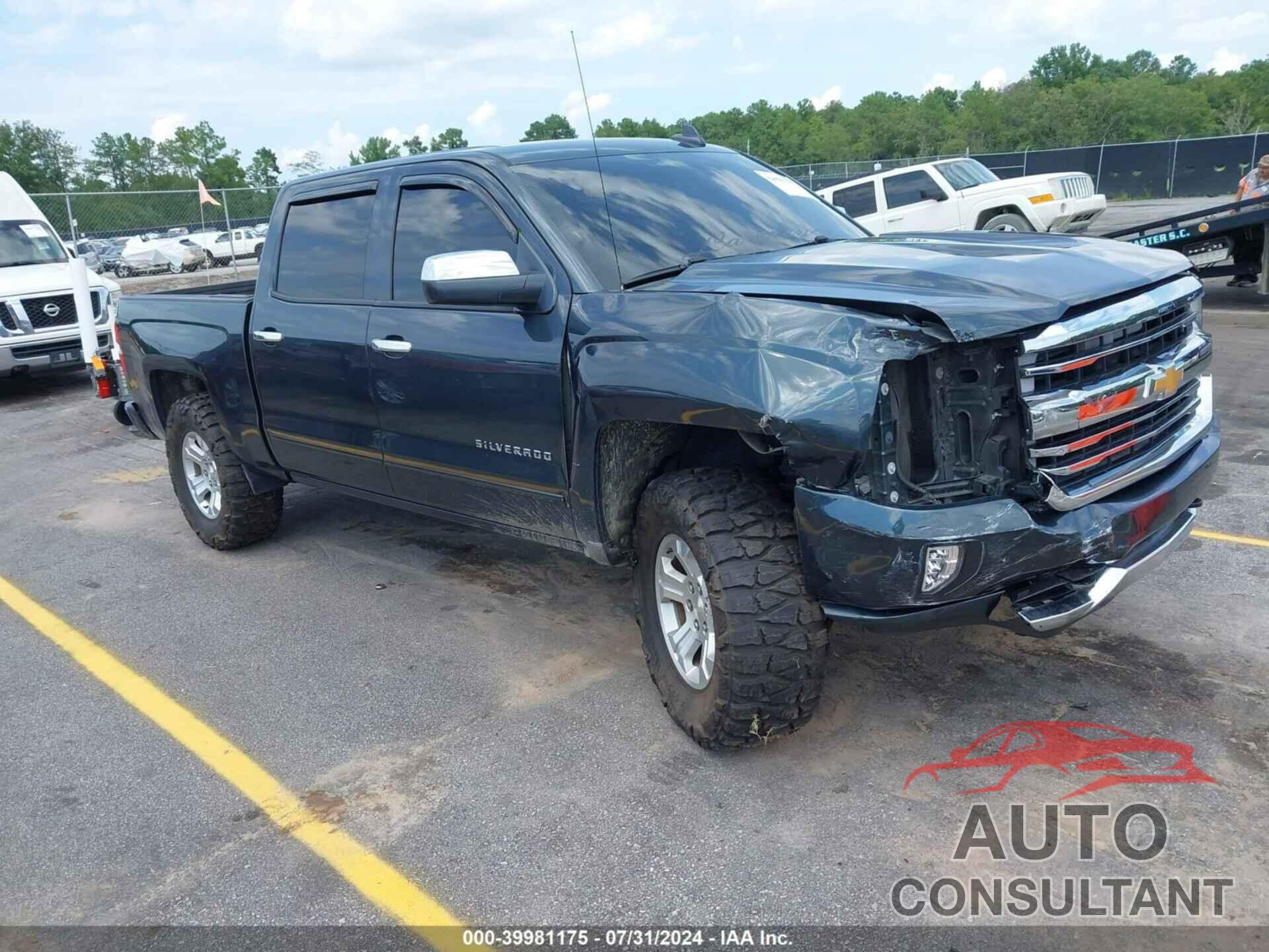 CHEVROLET SILVERADO 1500 2017 - 3GCUKREC9HG244708