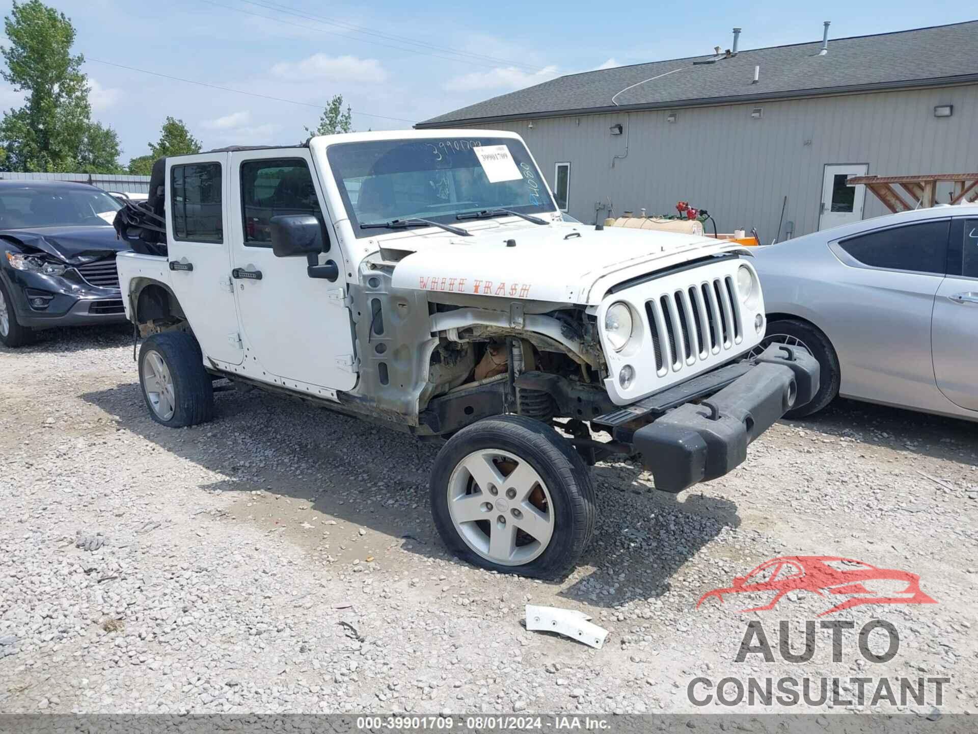 JEEP WRANGLER UNLIMITED 2016 - 1C4BJWEG6GL104080