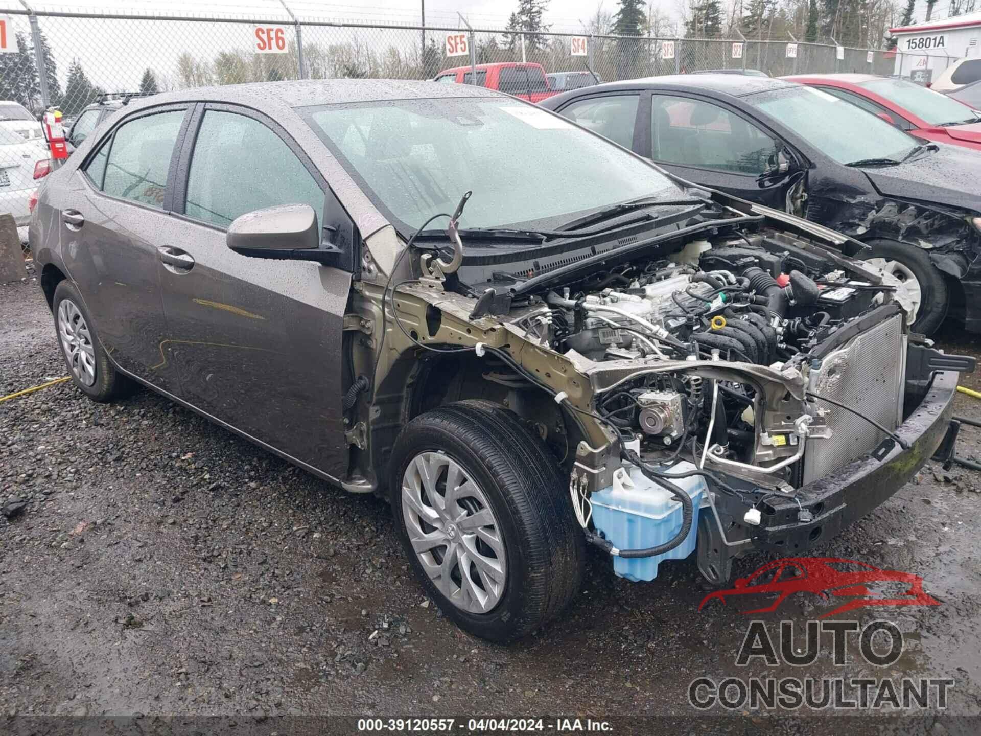 TOYOTA COROLLA 2019 - 2T1BURHE6KC200729