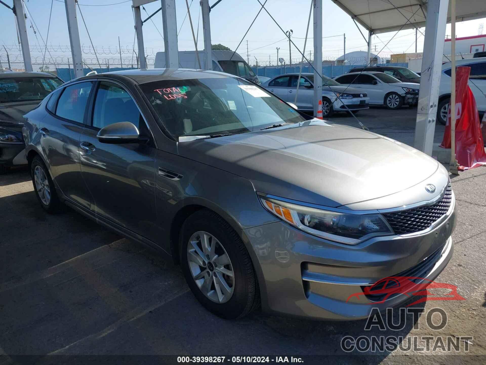 KIA OPTIMA 2017 - 5XXGT4L30HG142314