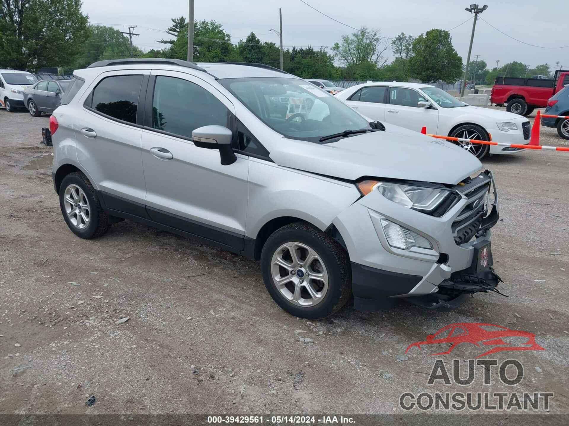 FORD ECOSPORT 2018 - MAJ3P1TE9JC177481