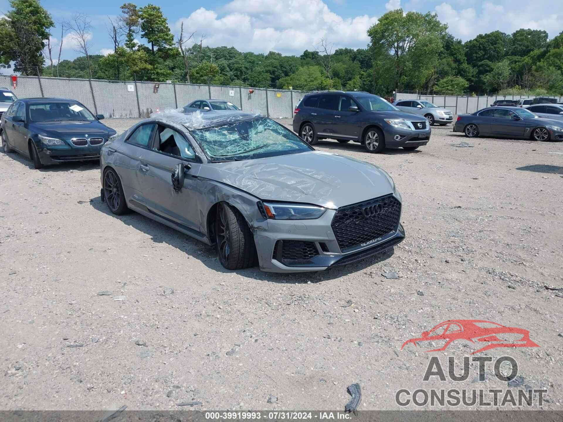 AUDI RS 5 2018 - WUAPWAF59JA905244