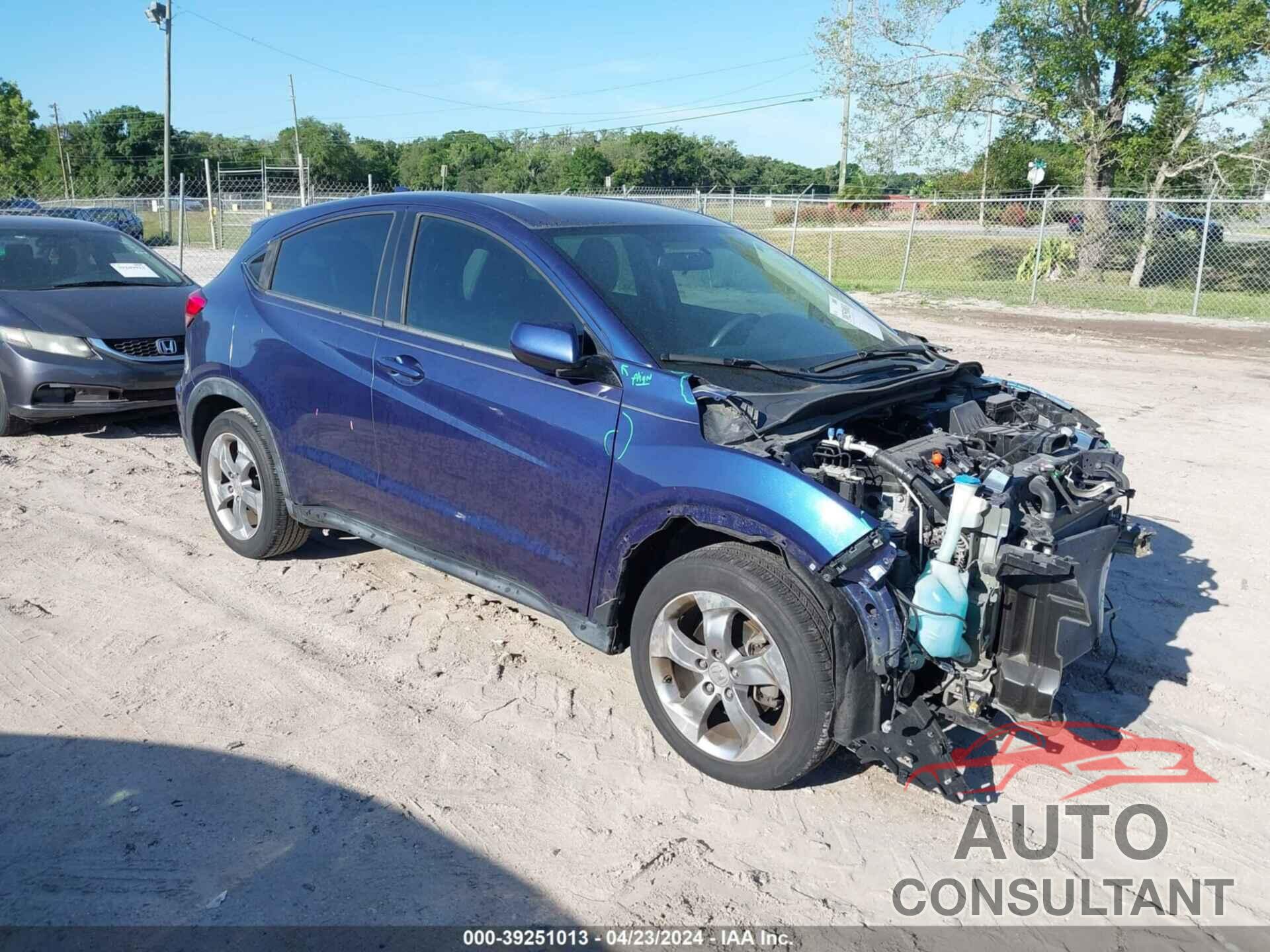 HONDA HR-V 2017 - 3CZRU5H3XHM701901