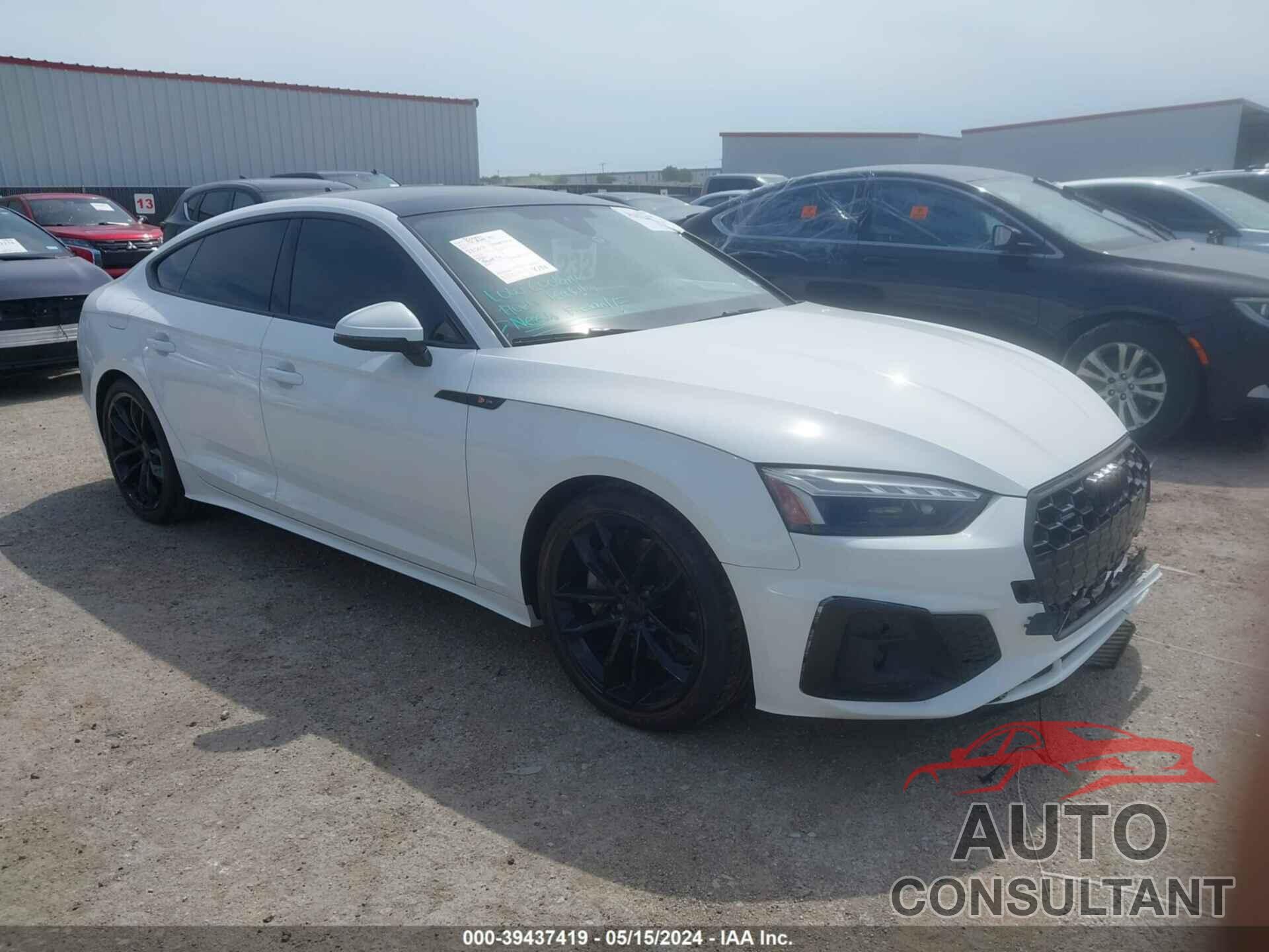 AUDI A5 SPORTBACK 2021 - WAUFACF58MA032087