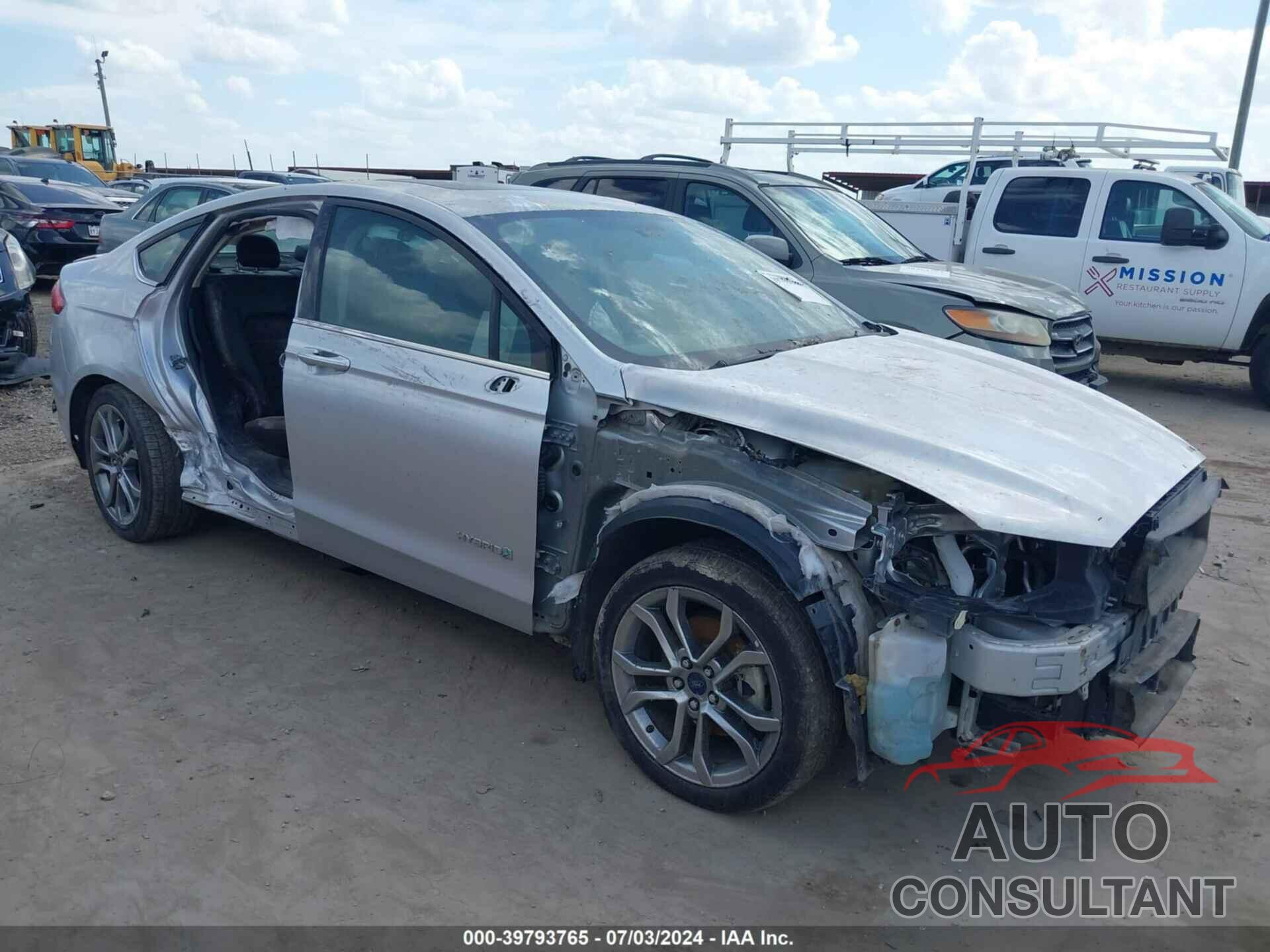 FORD FUSION HYBRID 2017 - 3FA6P0LU4HR357395