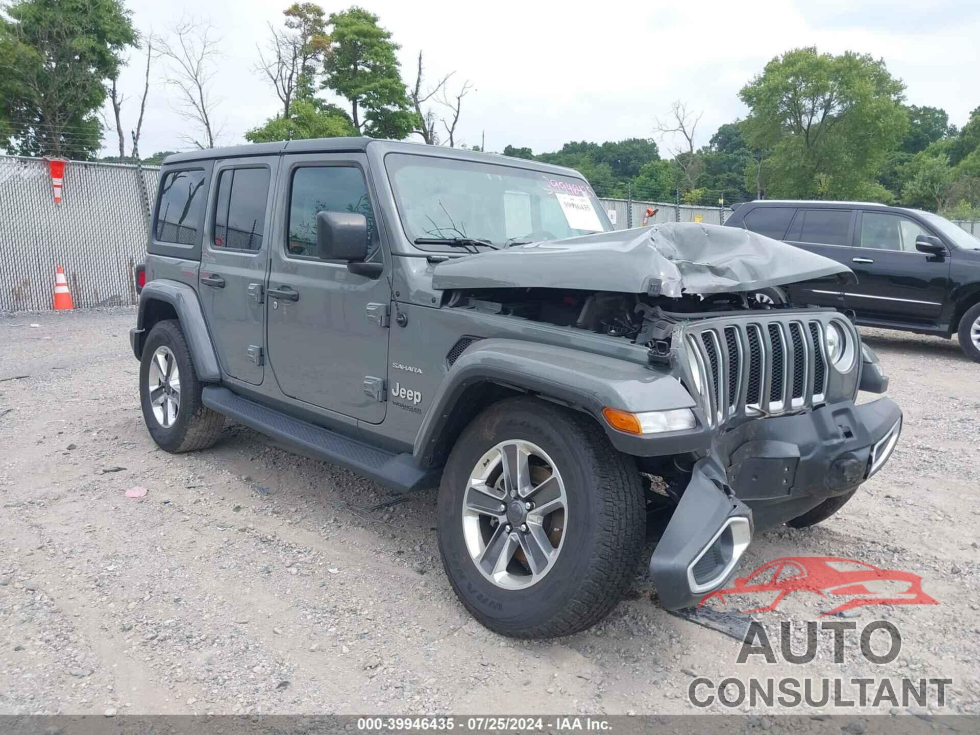 JEEP WRANGLER UNLIMITED 2022 - 1C4HJXEN9NW252900