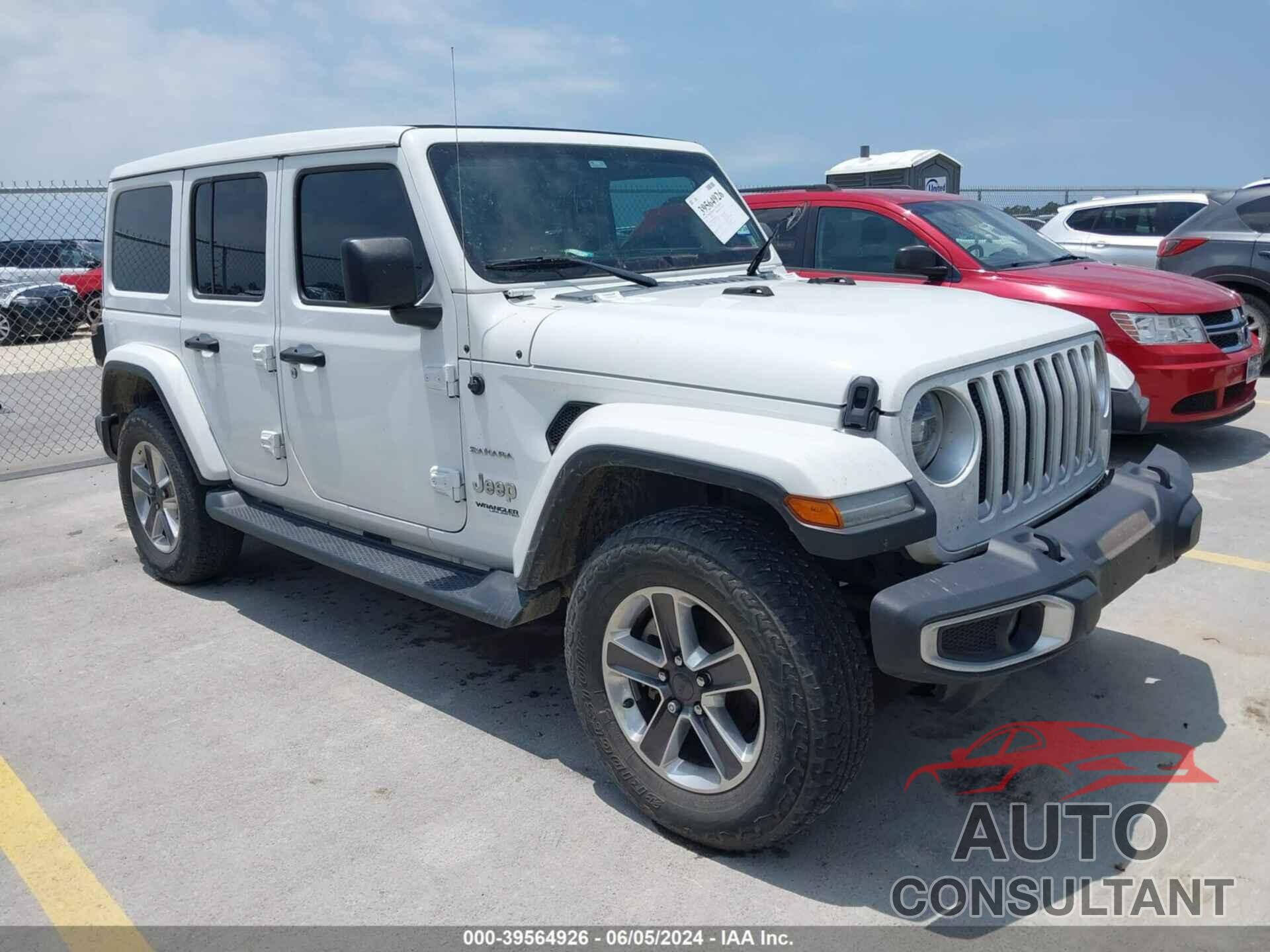 JEEP WRANGLER UNLIMITED 2020 - 1C4HJXEN7LW215180