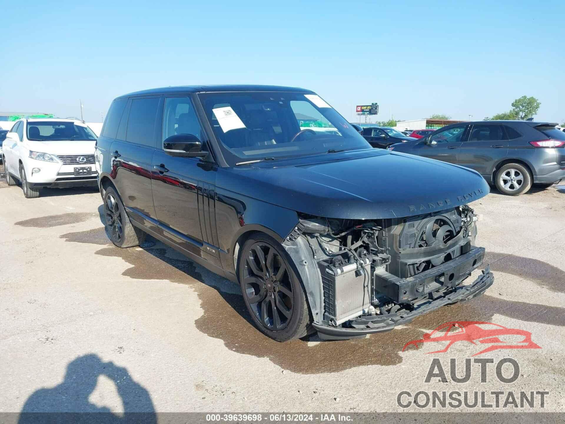 LAND ROVER RANGE ROVER 2017 - SALGS5FE0HA323181